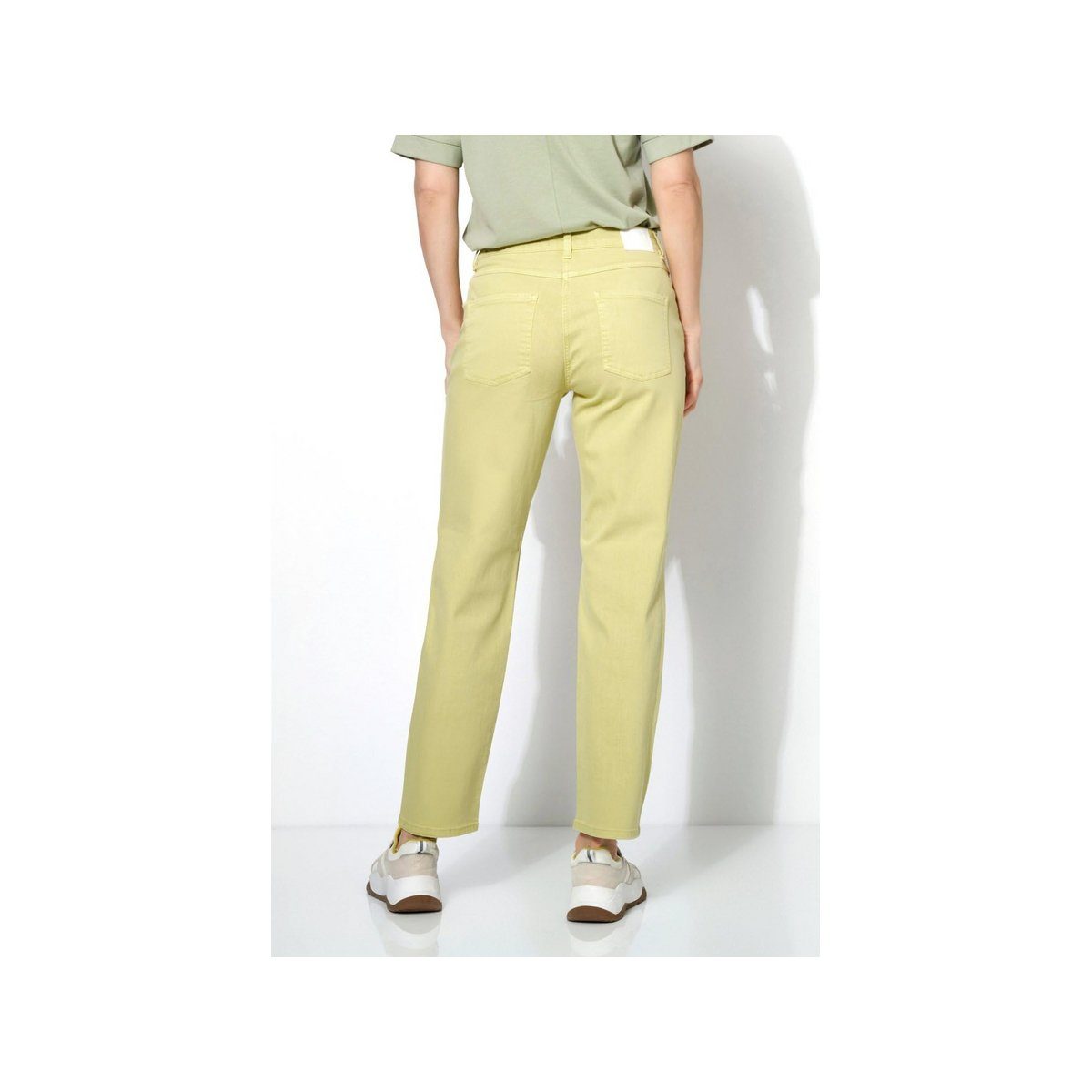 TONI 5-Pocket-Jeans (1-tlg) grün