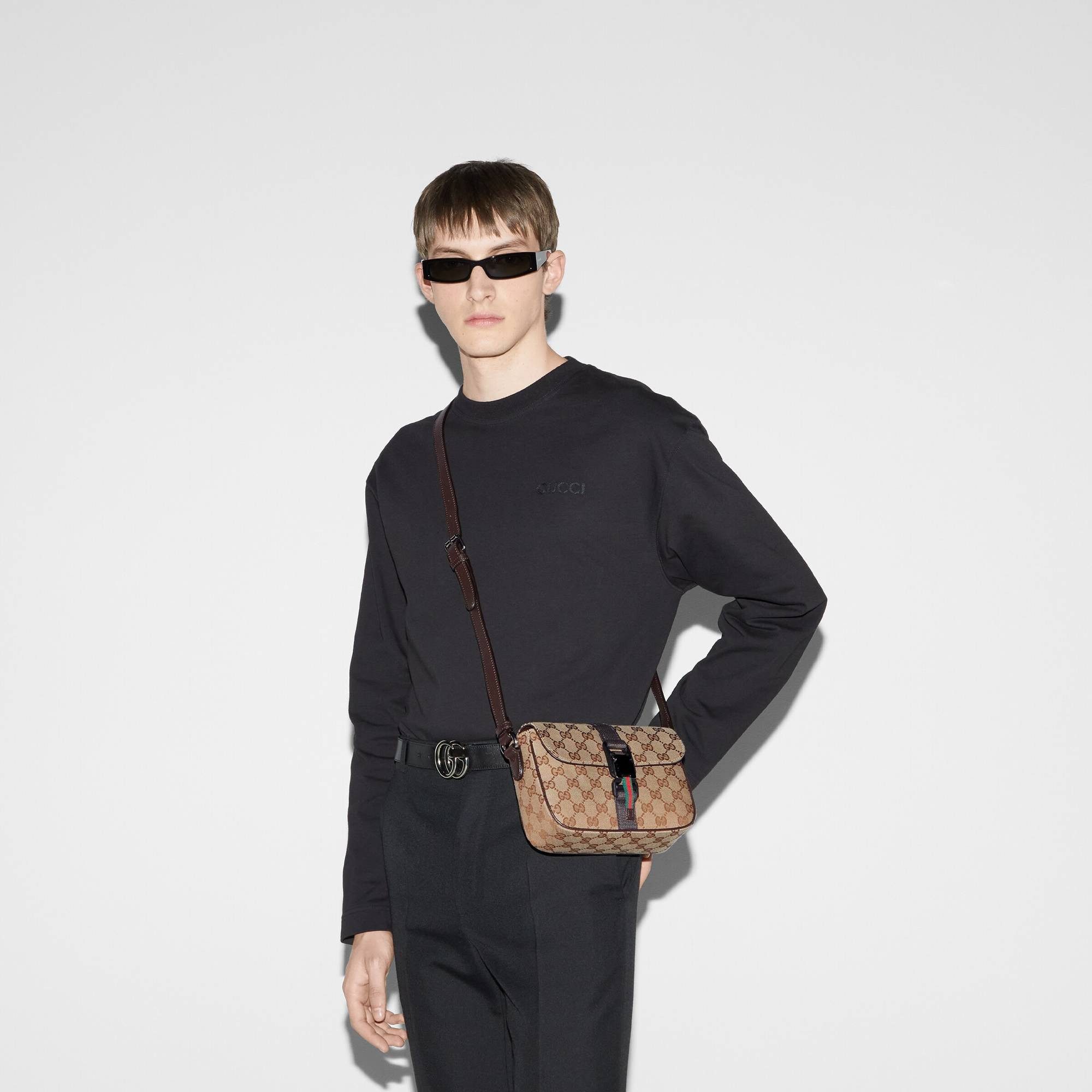 GUCCI Umhängetasche Mini GG Crossbody Tasche