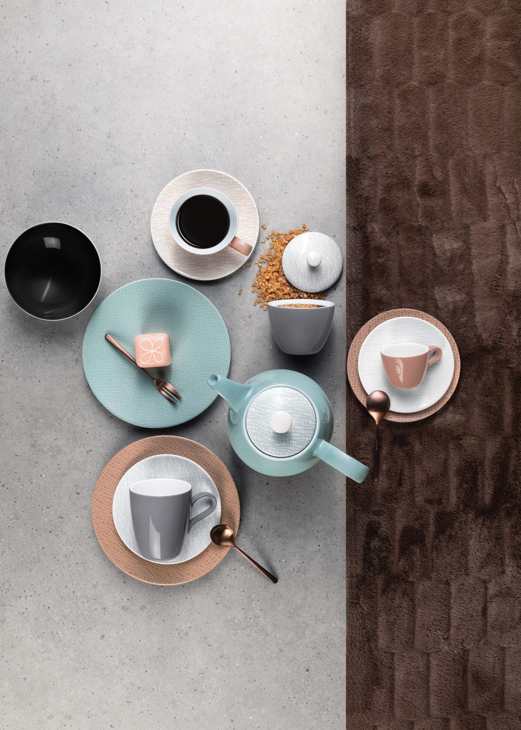 Seltmann Weiden Espressotasse Life Fashion, 1-tlg., Porzellan, Espressoobertasse 0,09 l