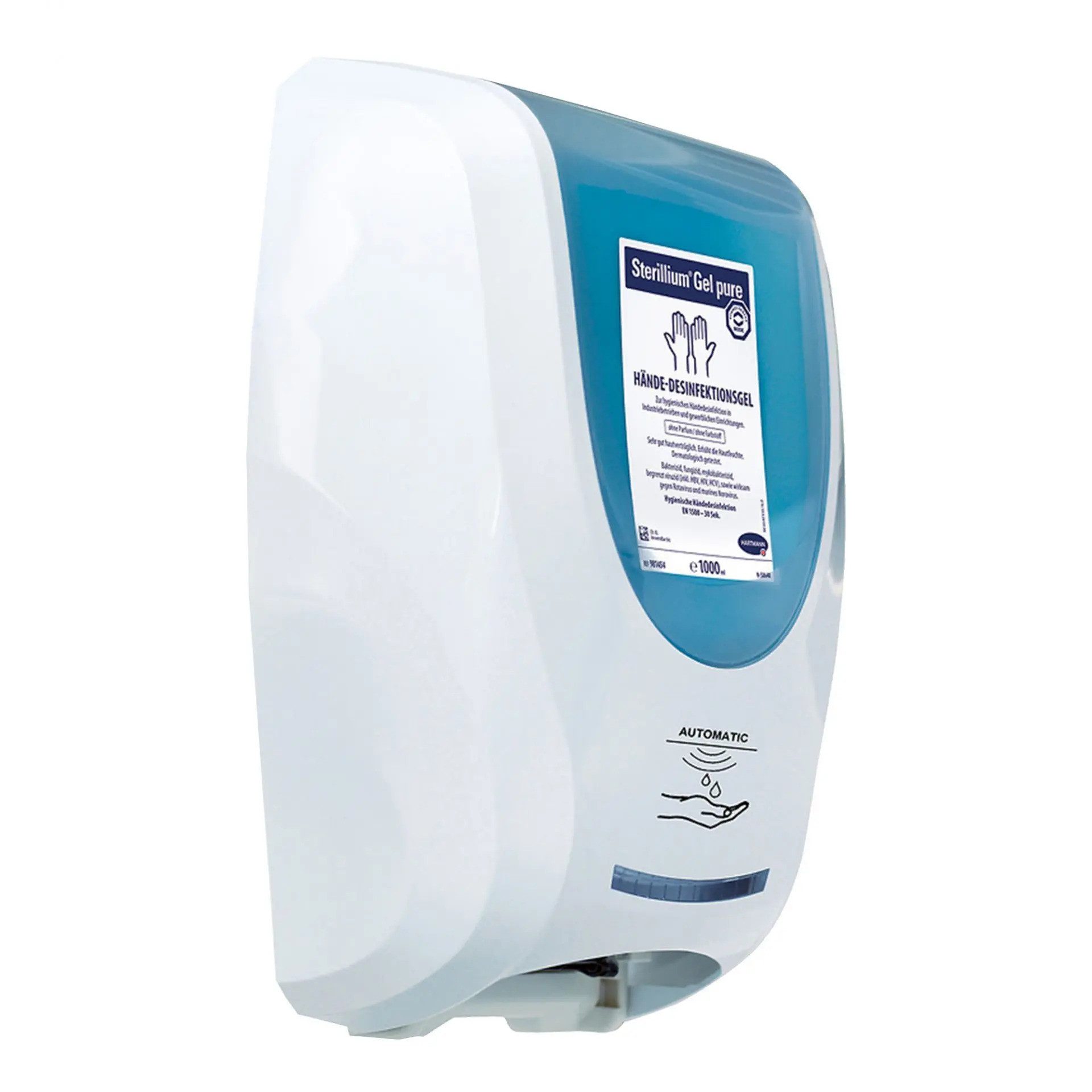 PAUL HARTMANN AG Desinfektionsmittelspender CleanSafe touchless Dosierspender mit Infrarot-Sensor für Überkopfflas