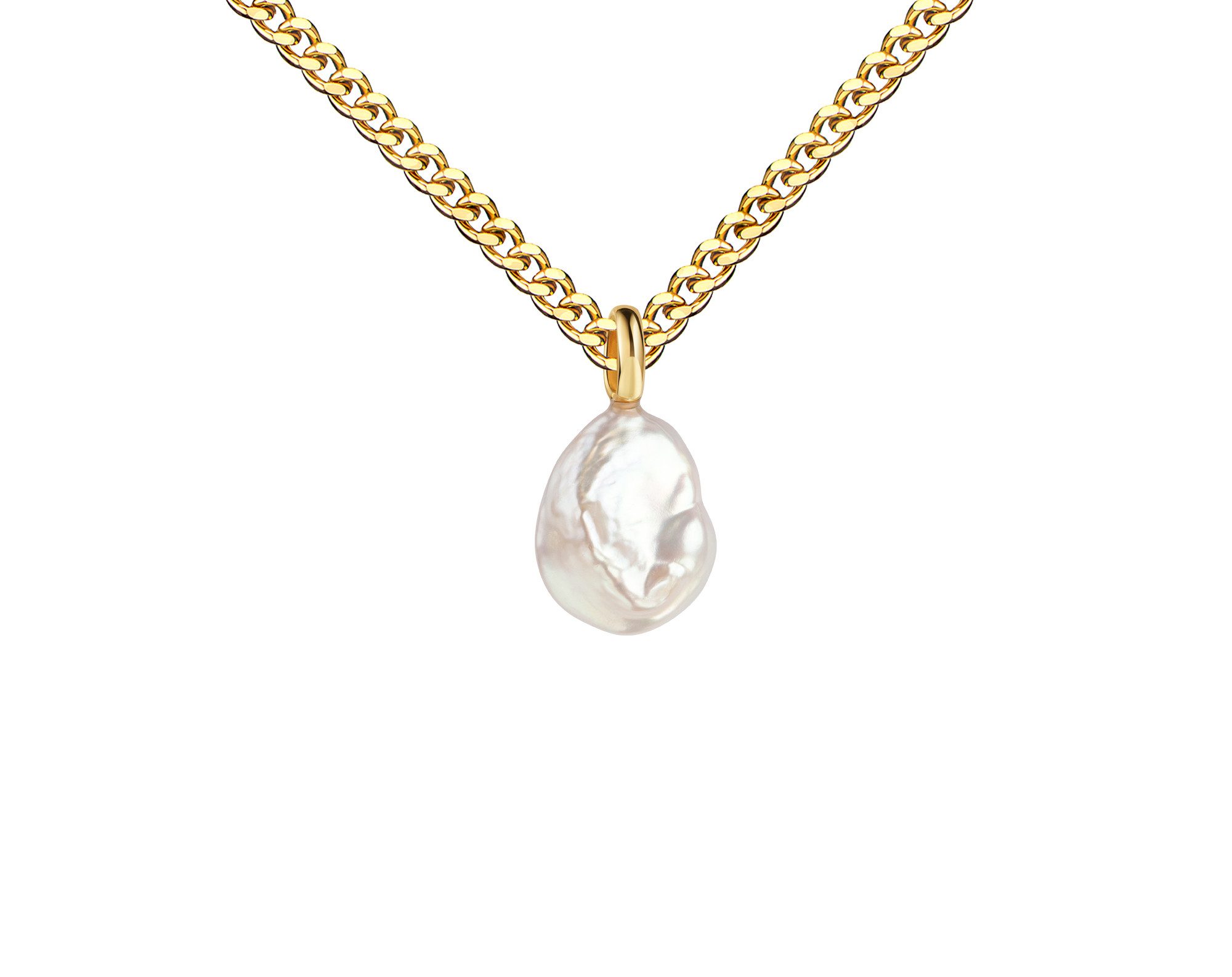 JEVELION Kette mit Anhänger Keshi Perle günstig online kaufen