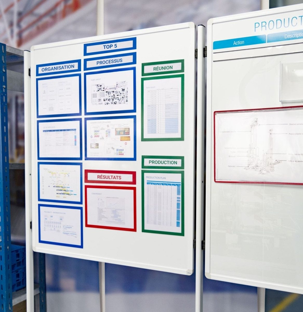 Tarifold Fächermappe Info-Rahmen Magneto Solo Pro 230x317mm VE=10 Stück rot
