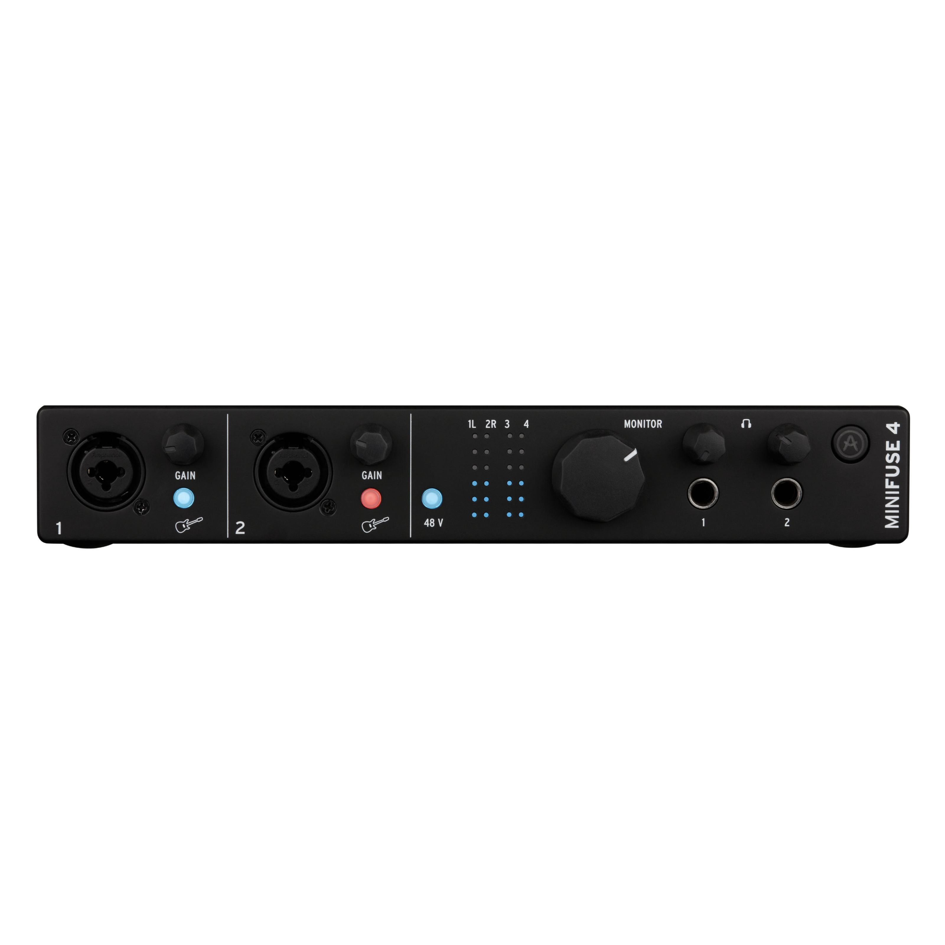 Arturia Digitales Aufnahmegerät (MiniFuse 4 Black USB-Audio Interface - USB Audio Interface)