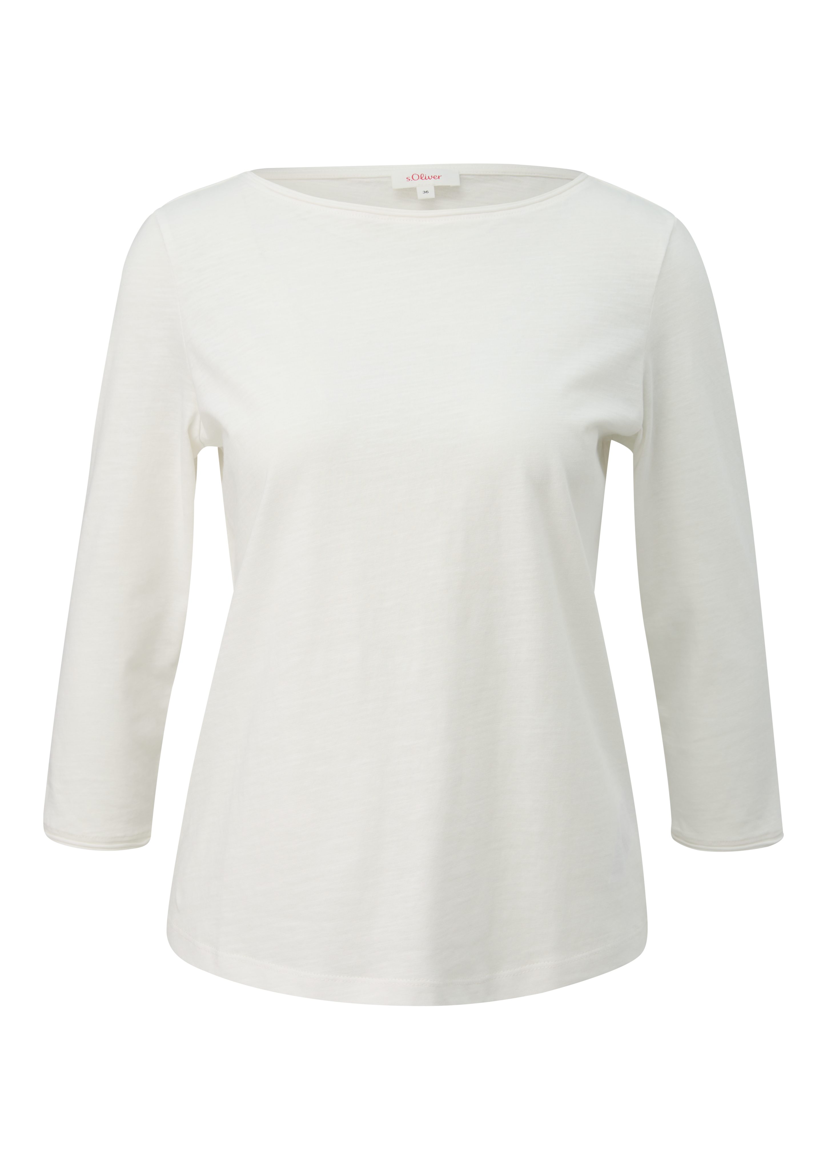 s.Oliver Langarmshirt aus Flammgarn