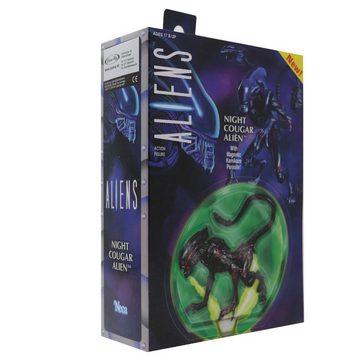 NECA Actionfigur Aliens 7'' Scale Actionfigur Kenner Tribute Night Cougar