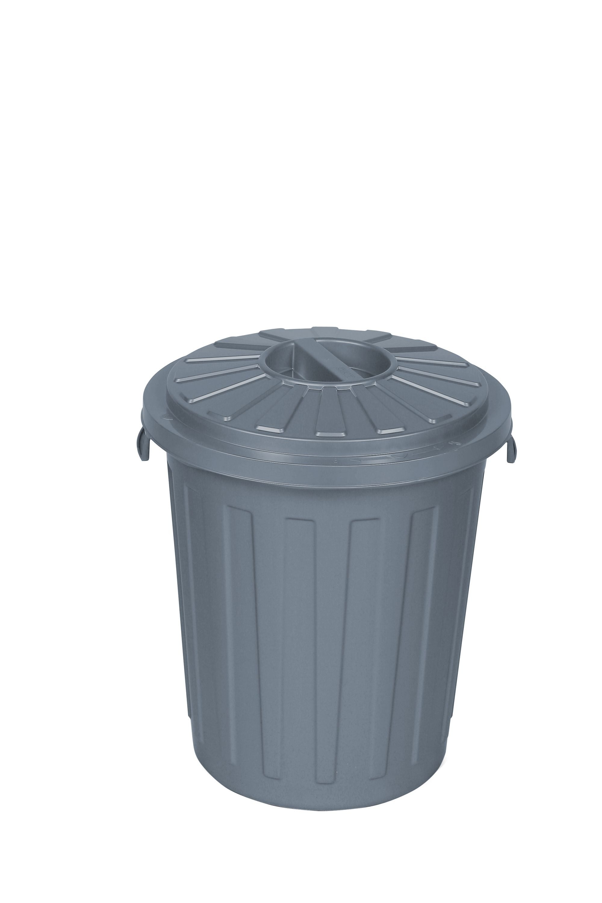 keeeper Mülleimer Maxi Tonne Mats Kunststoff grau 23 Liter 42 x Ø 36 cm (H X)
