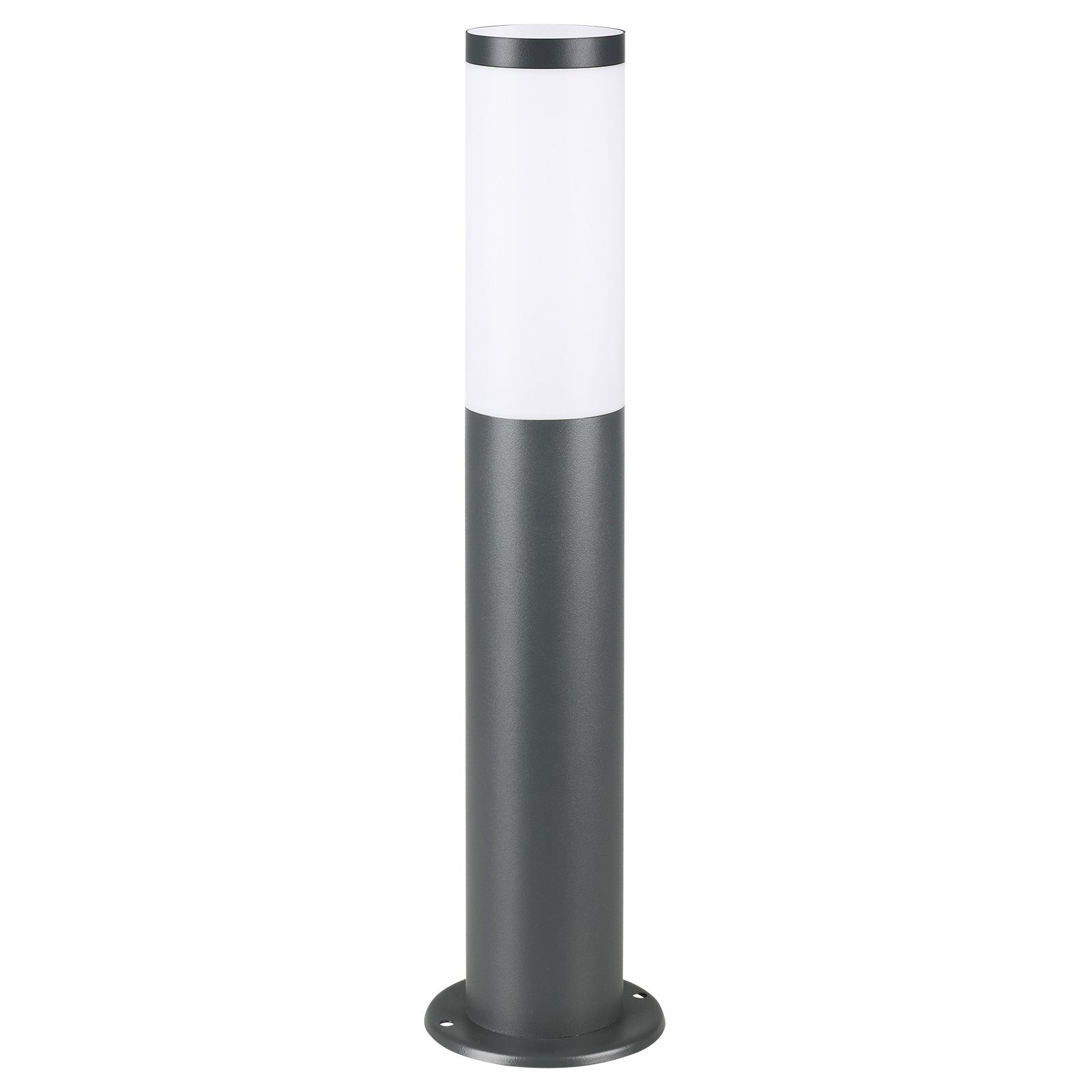 monzana Gartenleuchte, Außenleuchte, Edelstahl 50cm Strom E27