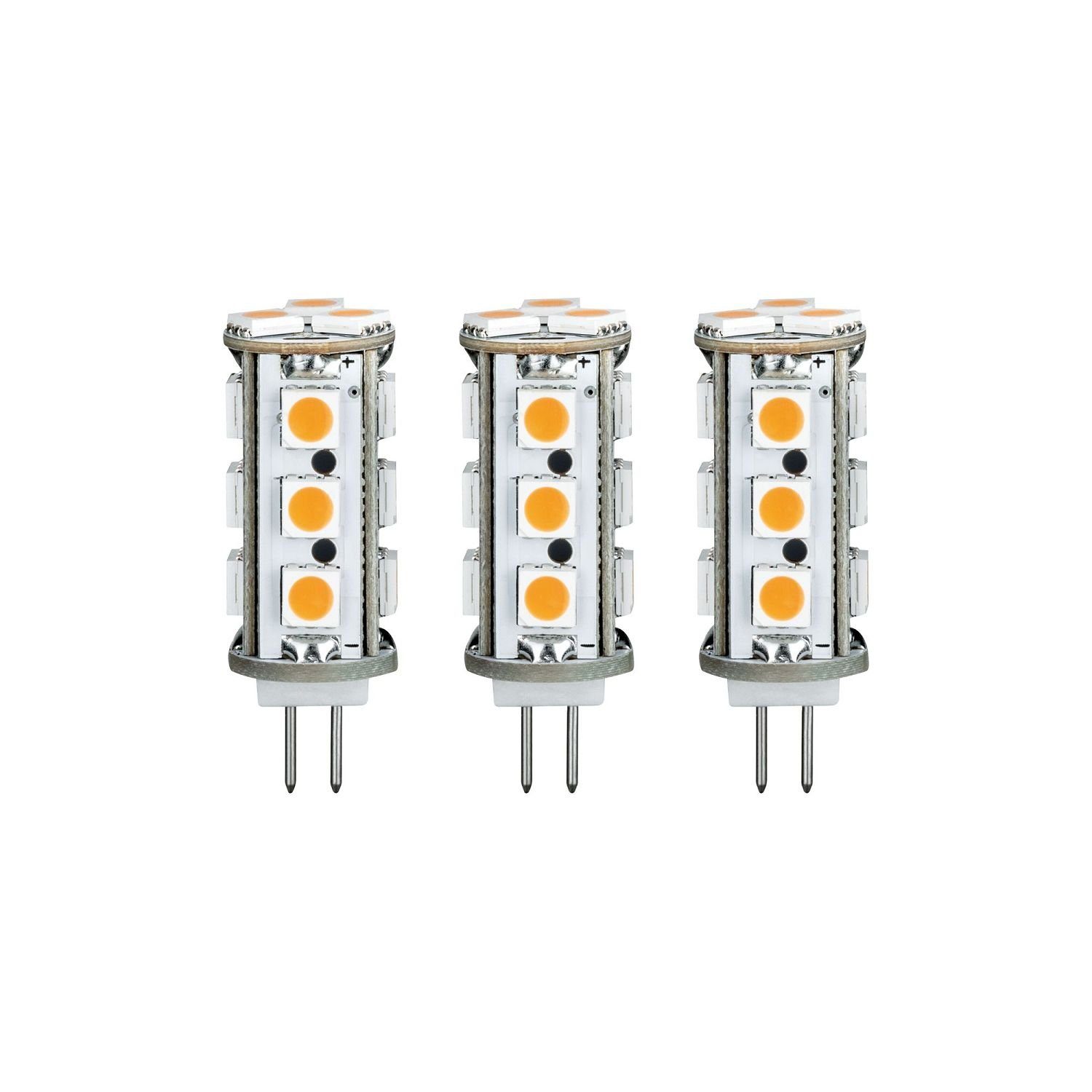 Paulmann LED-Leuchtmittel Paulmann LED 3er-Pack Stiftsockel günstig online kaufen