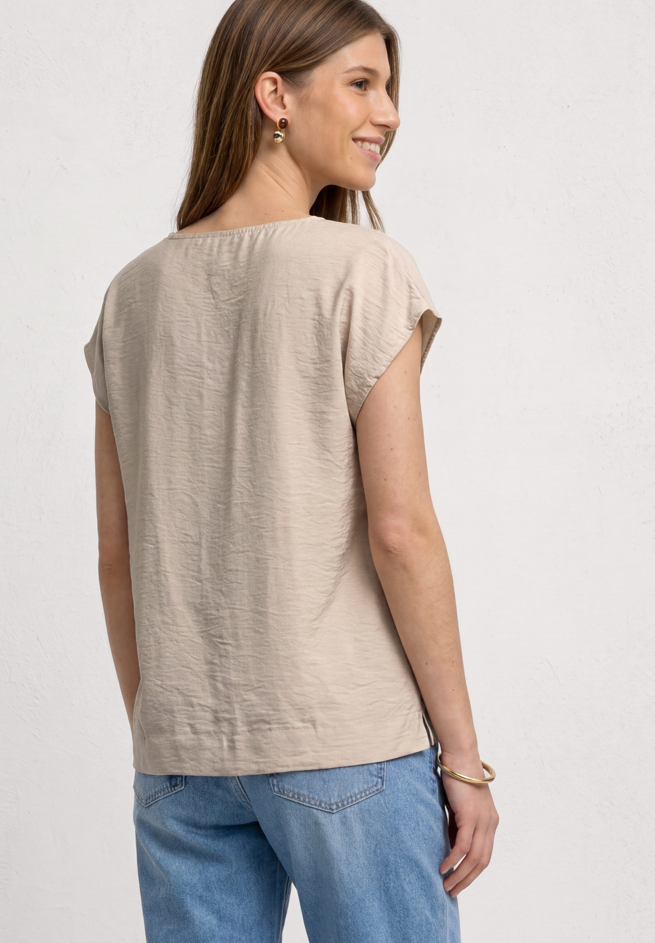 STREET ONE Shirtbluse aus softer Viskose