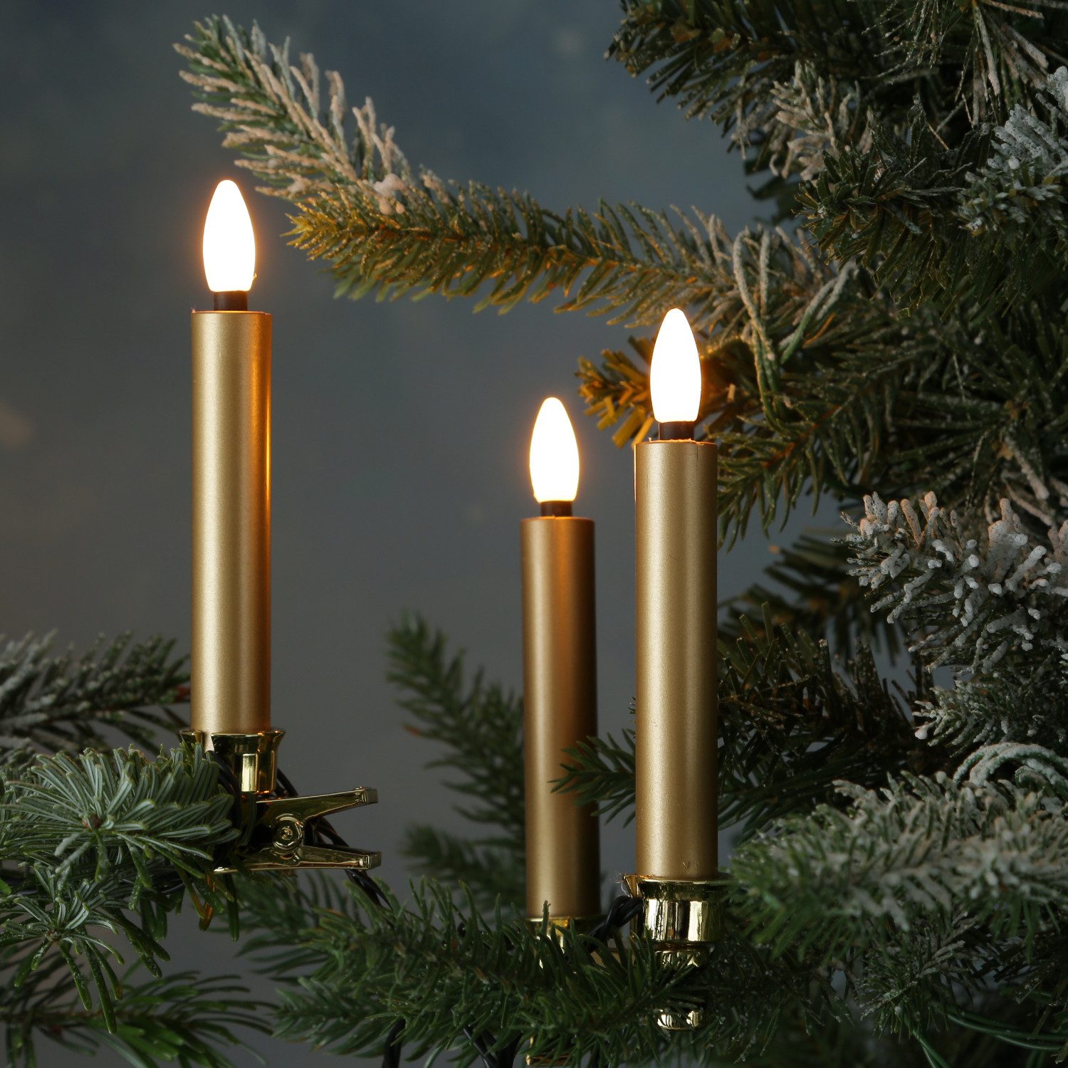 MARELIDA LED-Christbaumkerzen Weihnachtskerzen Lichterkette Weihnachtsbaum günstig online kaufen