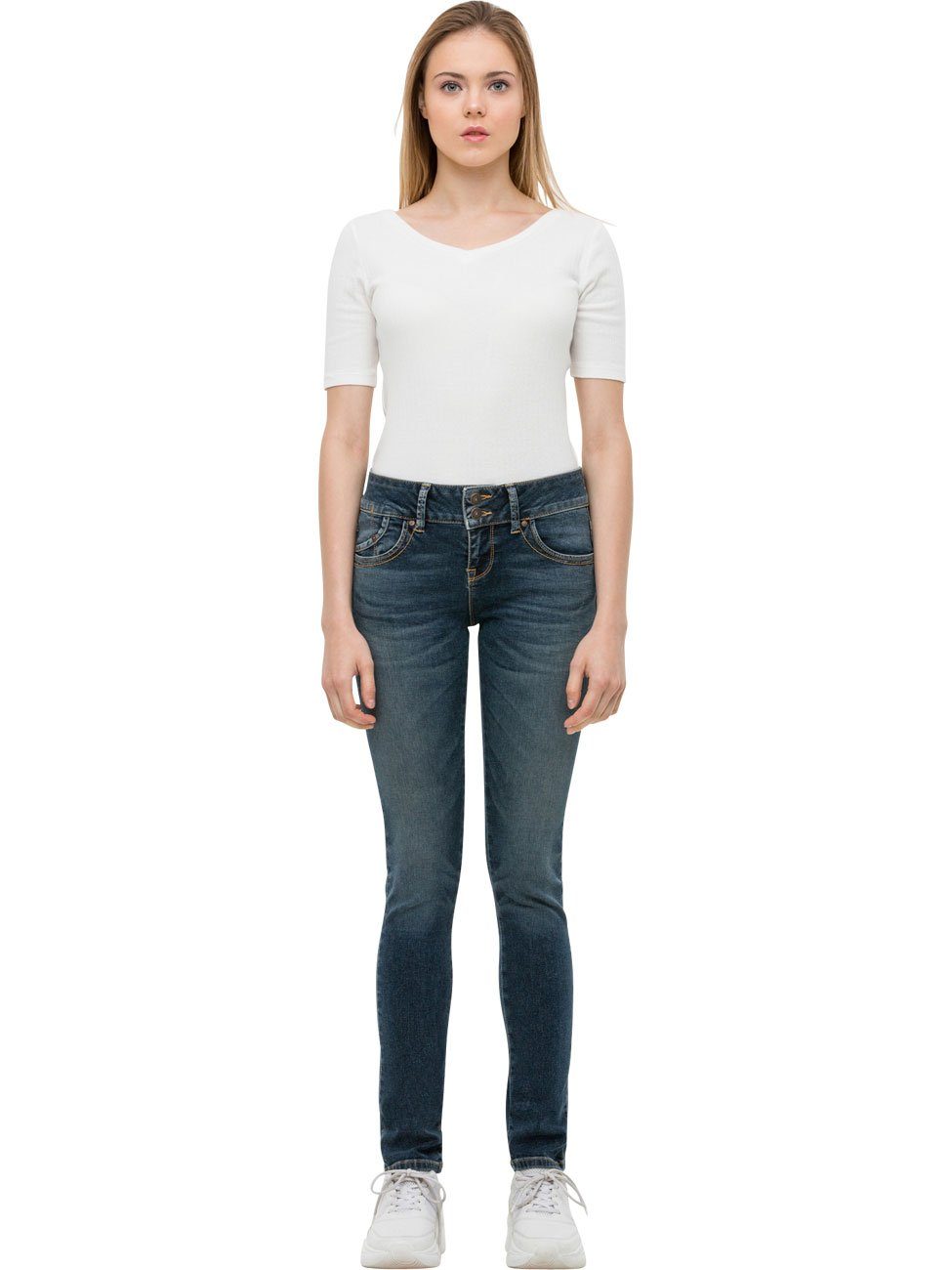 Damen Jeans LTB Slim-fit-Jeans MOLLY HIGH WAIST MOLLY HIGH WAIST