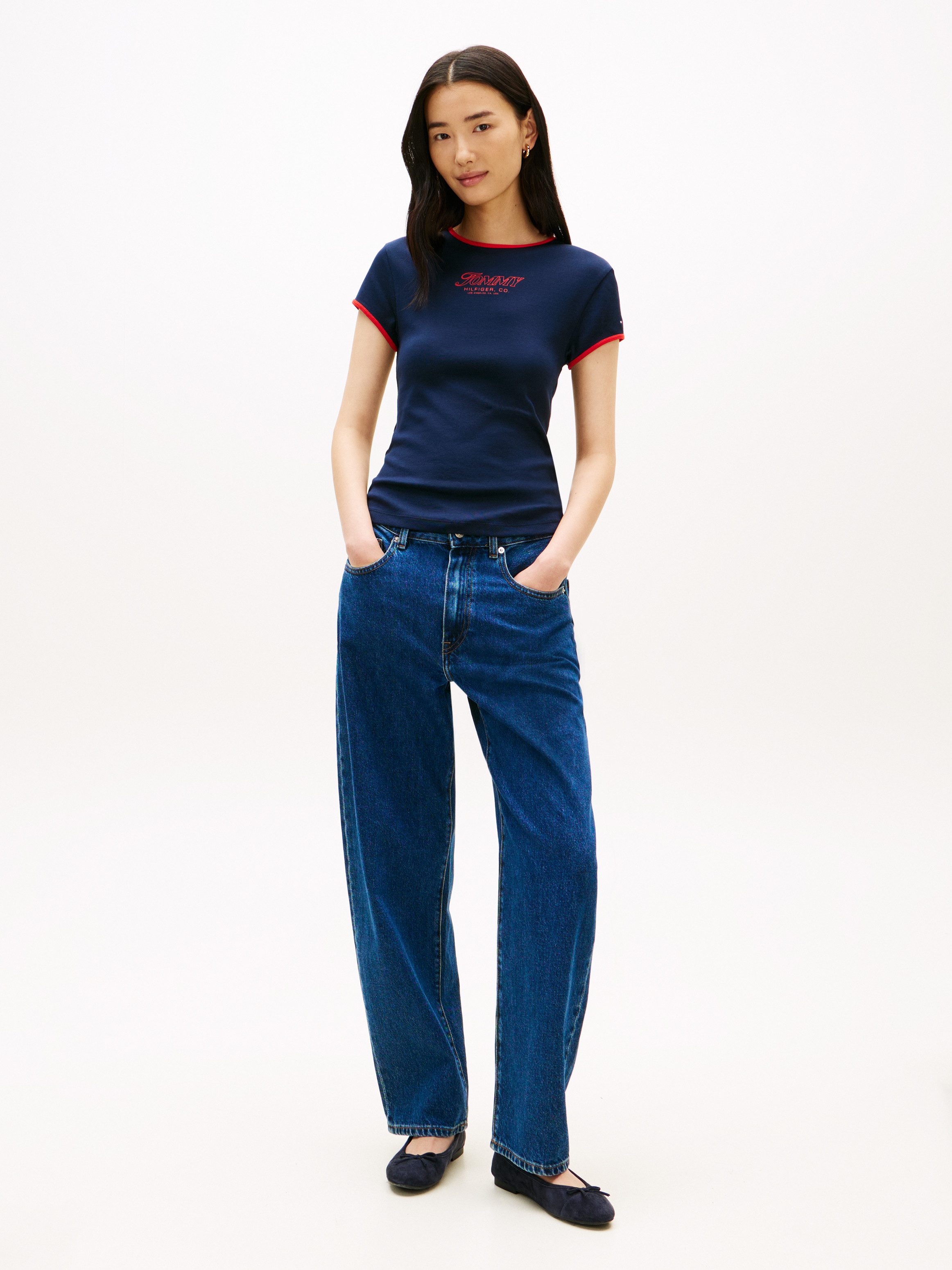 Tommy Hilfiger Kurzarmshirt TILT GRAPHIC SLIM C-NK SS TEE