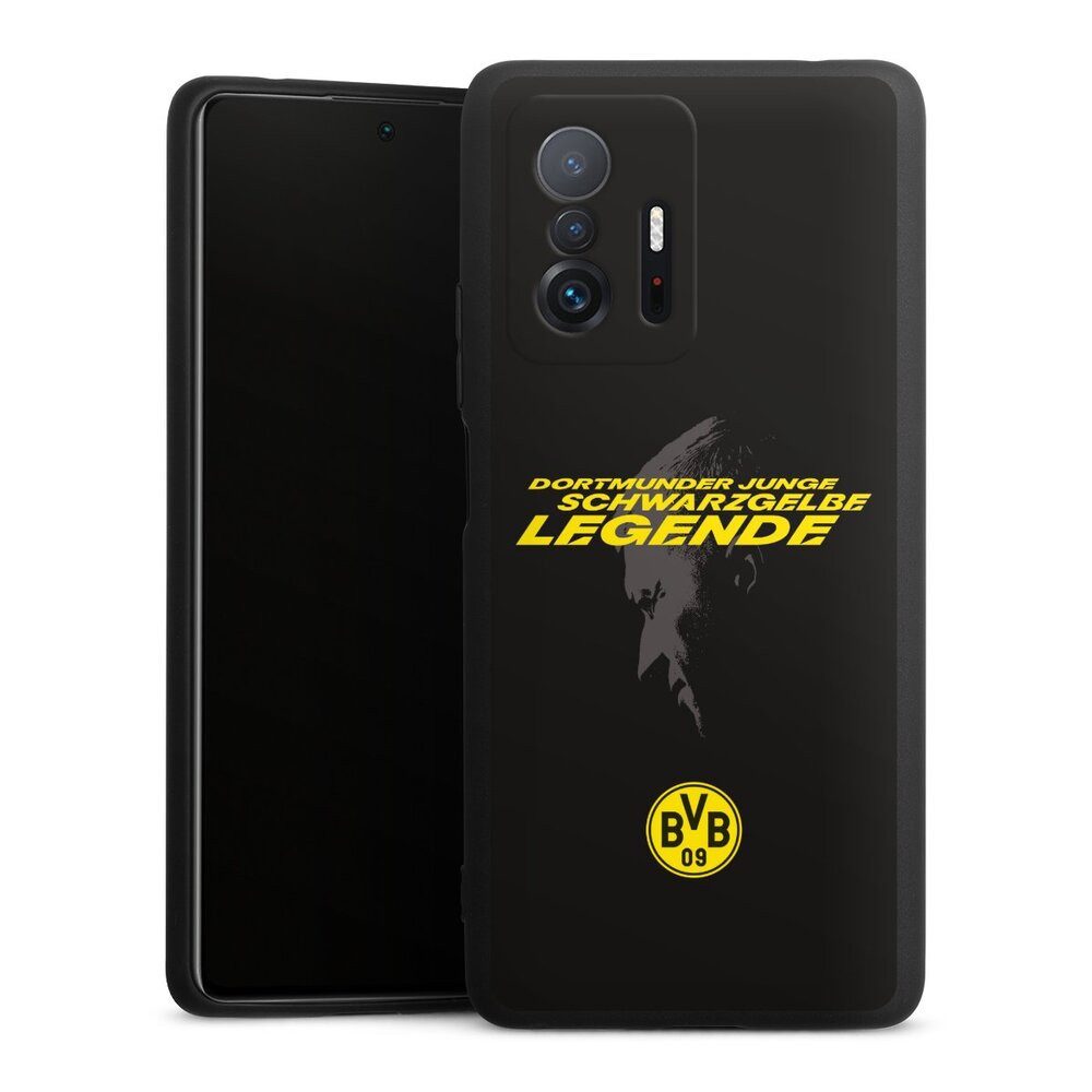 DeinDesign Handyhülle Marco Reus Borussia Dortmund BVB Danke Marco Schwarzgelbe Legende, Xiaomi 11T Pro 5G Silikon Hülle Premium Case Handy Schutzhülle