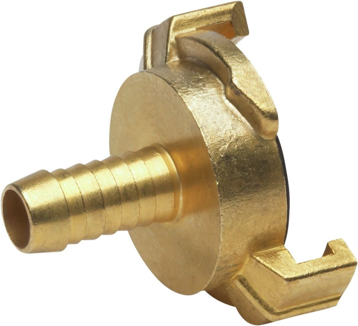 Conmetall Meister Schlauchkupplung Schnellkupplung für 1/2 Zoll Schläuche Messing 40 mm