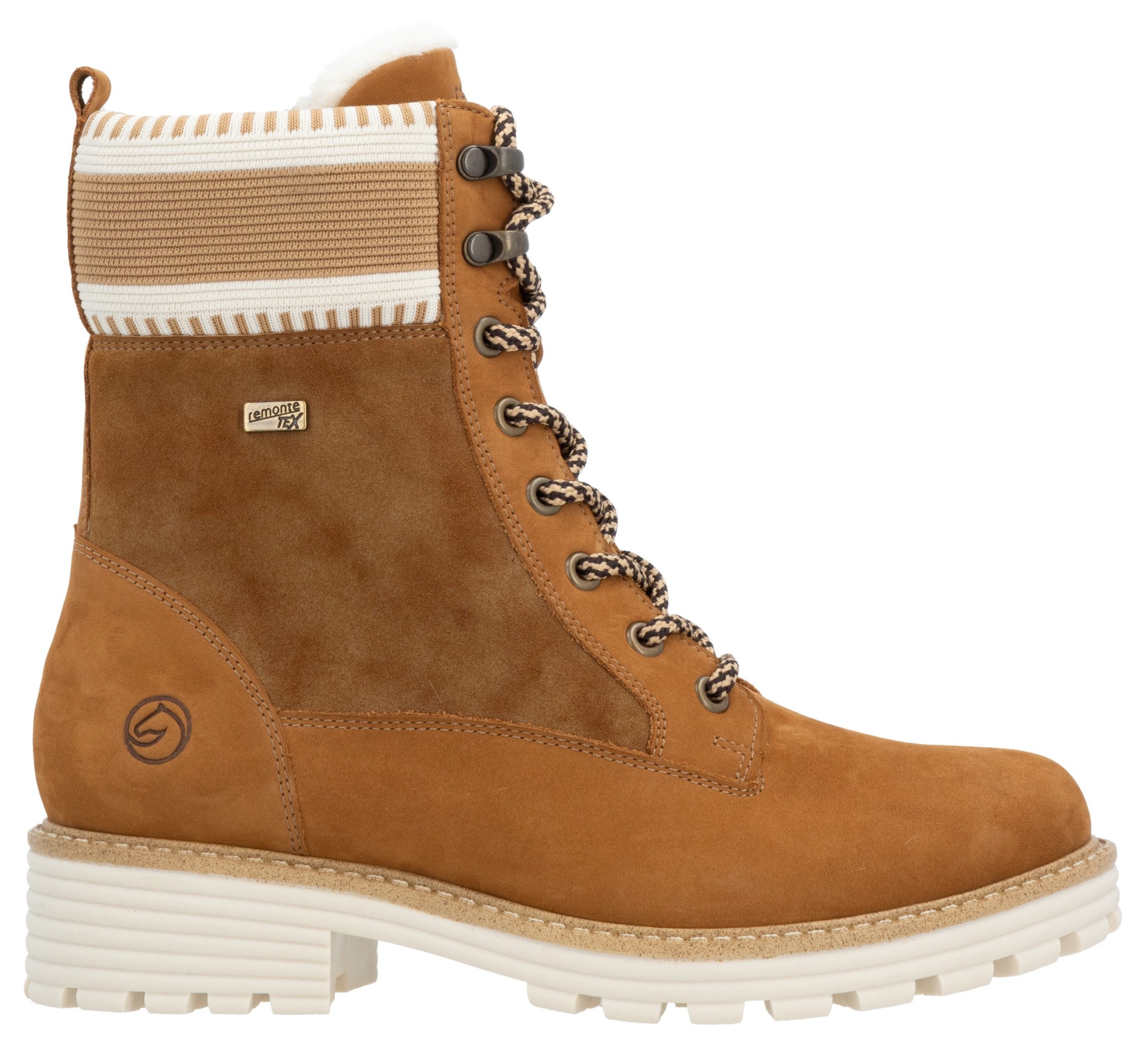 Remonte Elisabeth Hurley-Collection Winterboots, Schnürboots, Schnürstiefelette mit wasserabweisender TEX-Membran