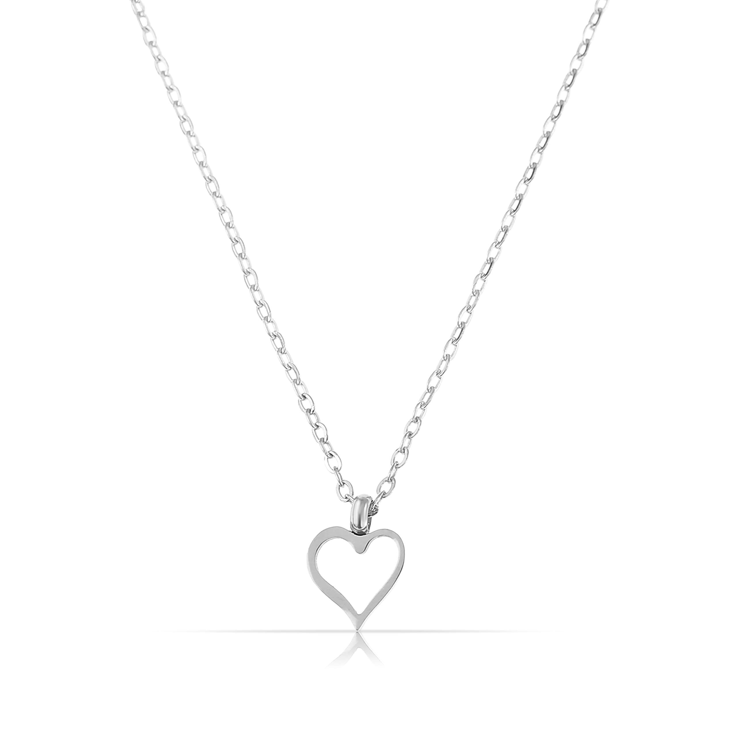 Made by Nami Kette mit Anhänger Halsketten mit Anhänger Edelstahl Frauen He günstig online kaufen