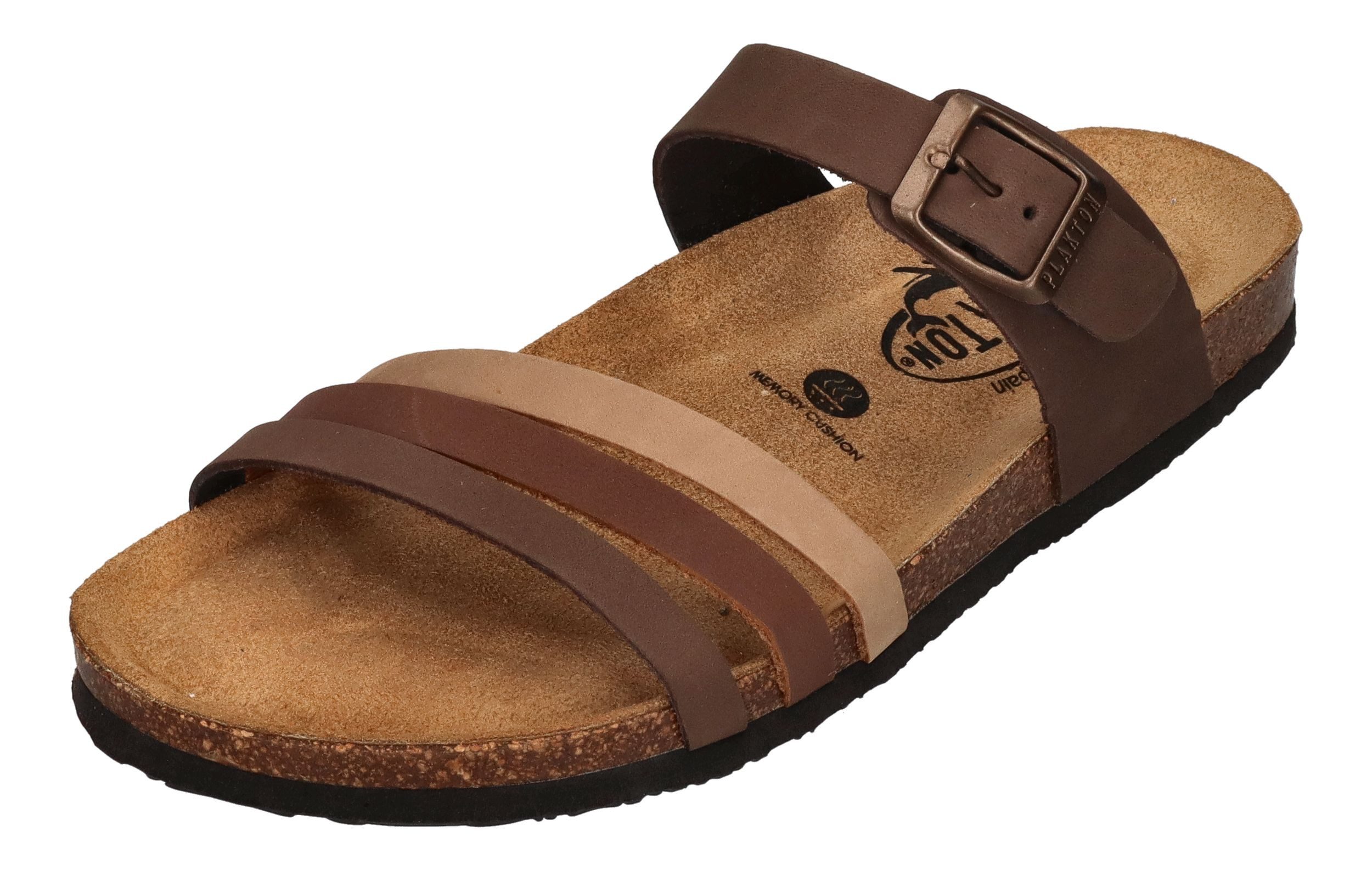 Plakton BERTA 185862 Pantolette Moresco Castagna Taupe