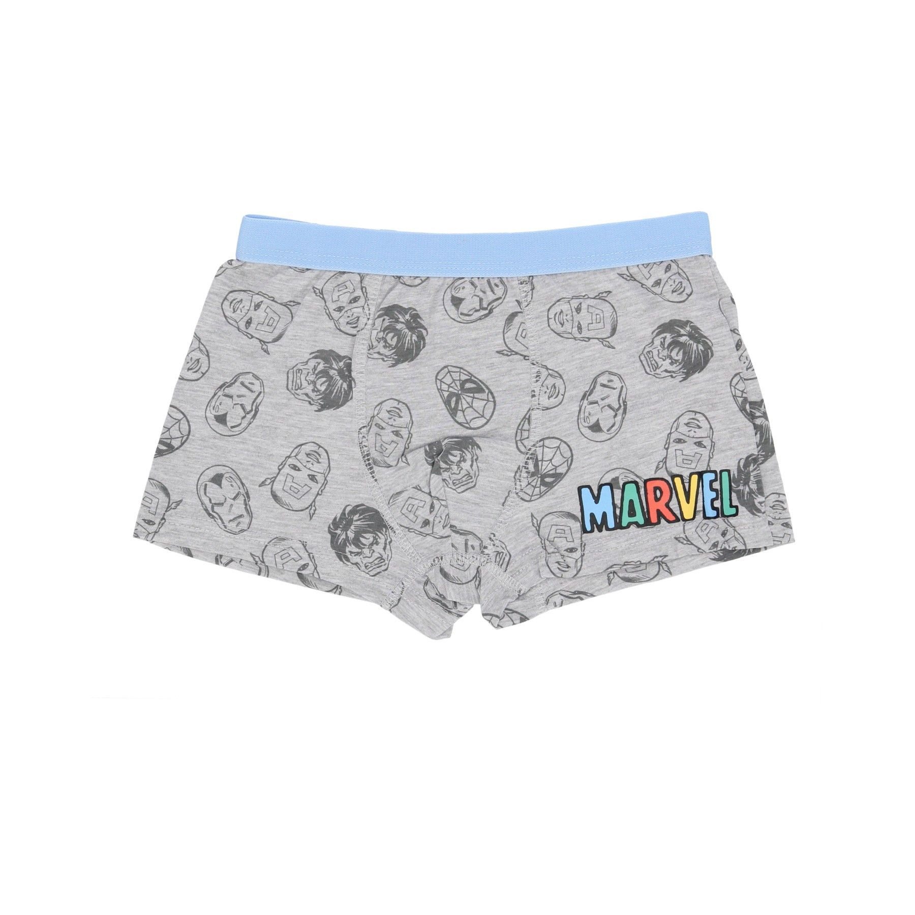 MARVEL Boxershorts 2er-Pack Boxershorts – Bequeme Unterwäsche aus Baumwolle für Kinder