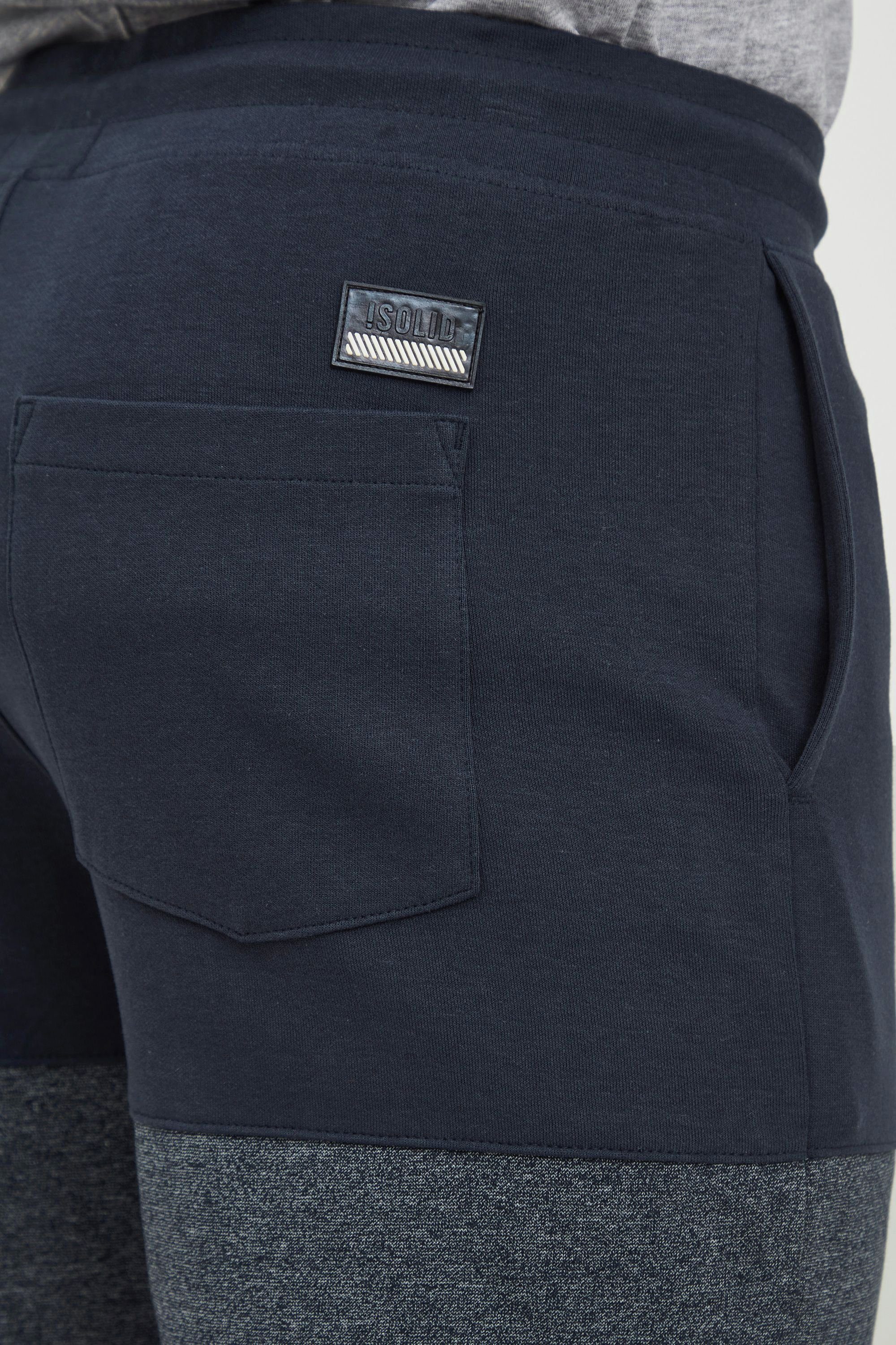 Solid Sweatshorts Insignia SDMekir Colorblock Blue Shorts Sweat (194010)