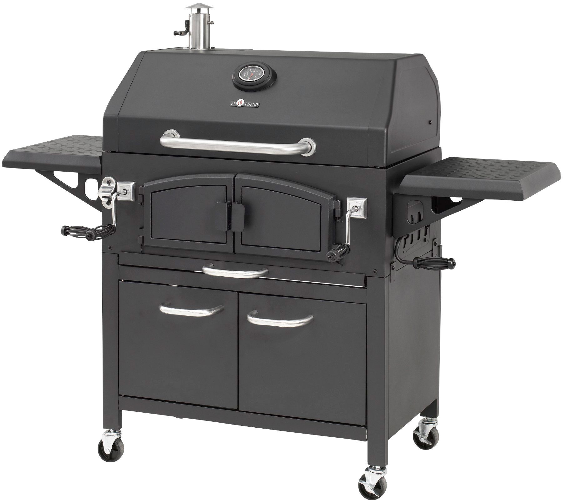 El Fuego Smoker Grand Ontario, BxTxH: 154x68,5x131 cm – Bild 2 von 5