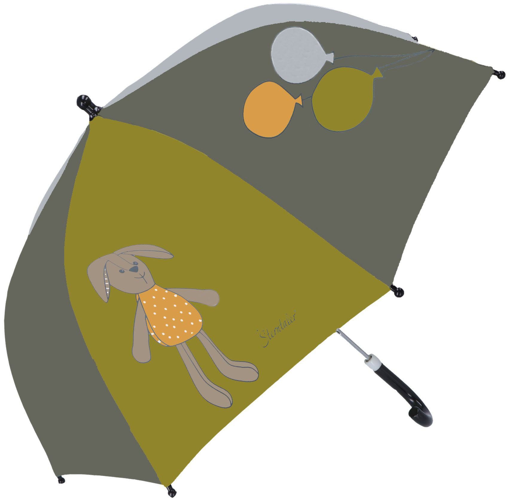 Sterntaler® Stockregenschirm und Kinder Happy, für Hase Elefant
