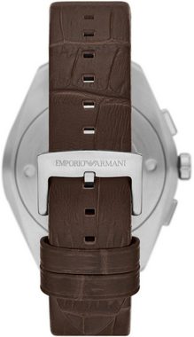 Emporio Armani Chronograph AR11482, Quarzuhr, Armbanduhr, Herrenuhr, Stoppfunktion, Datum, analog