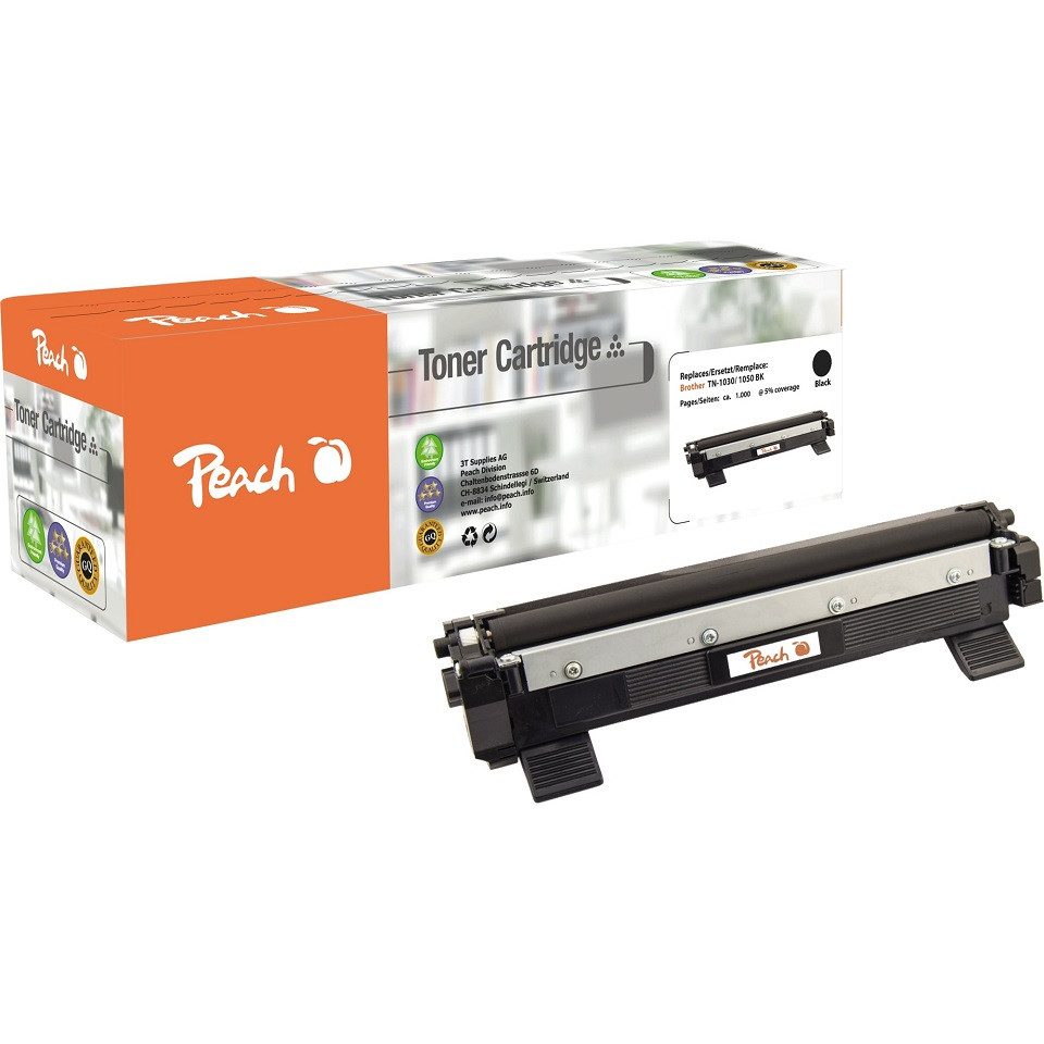 Peach Tonerkartusche Peach 0F111970 Lasertoner 1000Seiten Schwarz Lasertoner / Patrone