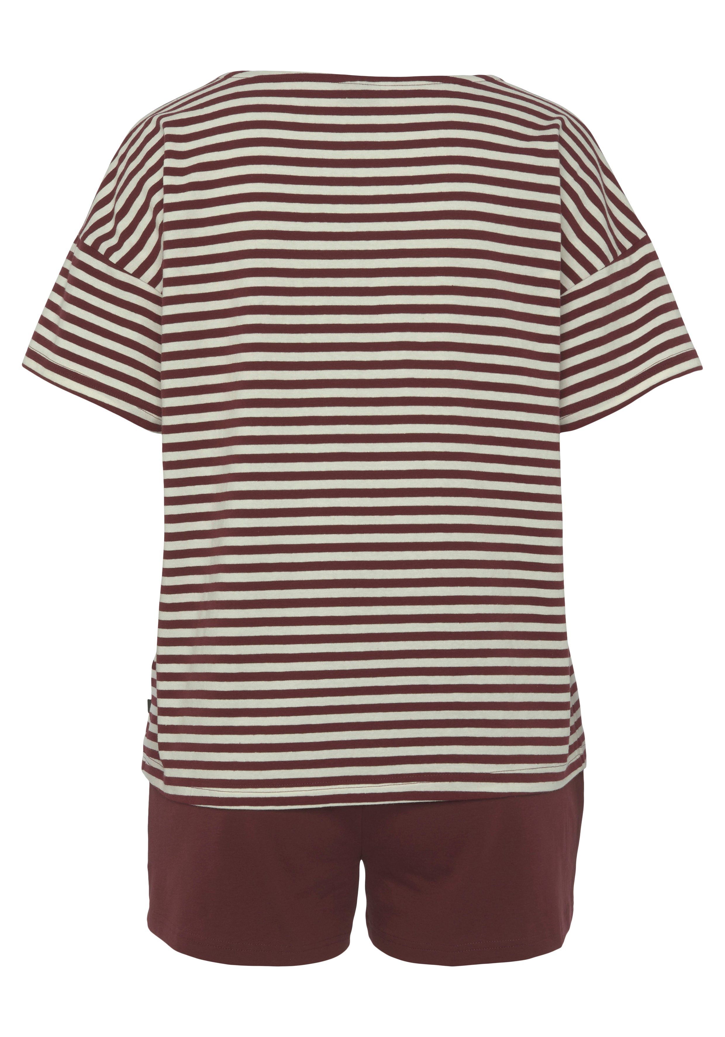 H.I.S Shorty (Set, 2 tlg) mit Logostickerei auf der Brust