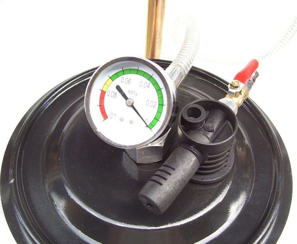Ölauffanggerät Druckluft Ölbehälter Ölabsauggerät Apex Ölwechsel Ölabsaugpumpe 07082