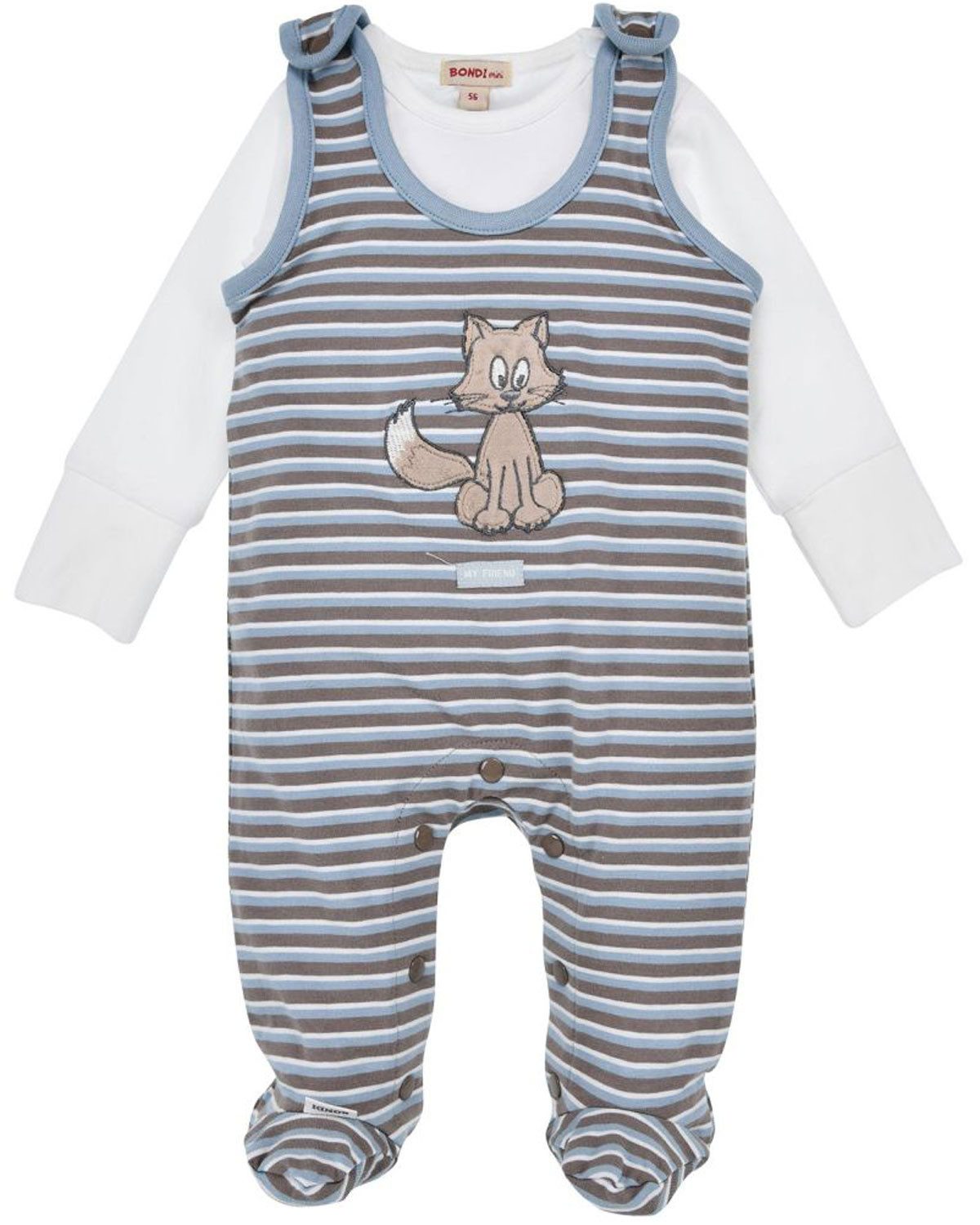 BONDI Strampler Baby Strampler Strampelanzug 'My Friend' 94016, S