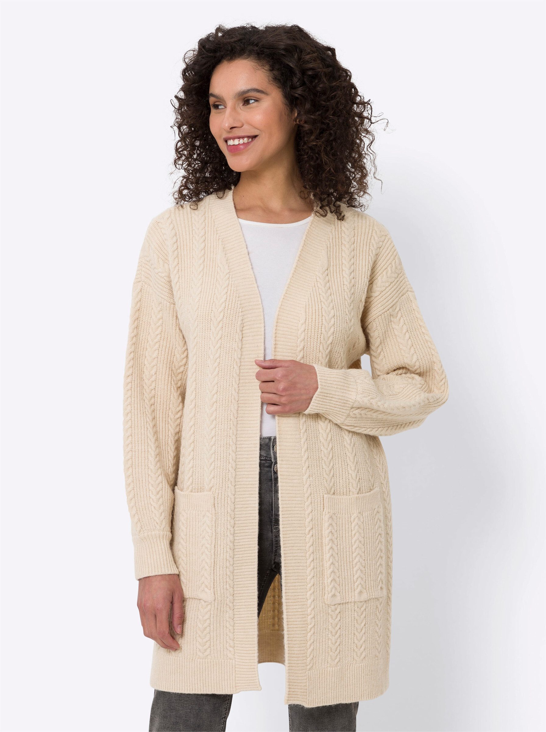 heine Strickjacke Strickjacke