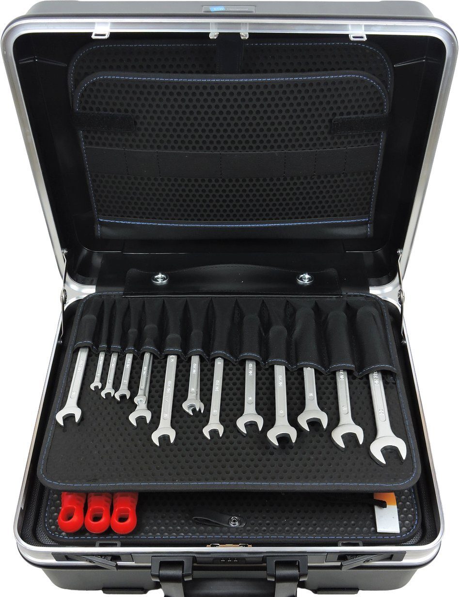 Thumbnail - FAMEX Werkzeugset 606-88 Profi Werkzeugkoffer in ABS-Schallenkoffer Komplettset, (Werkzeugtrolley, 98-tlg), PROFESSIONAL