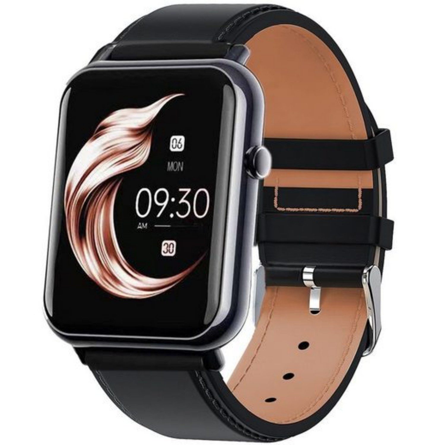 ibettertec Smartwatch-Armband Leder Uhrenarmband 22mm für günstig online kaufen