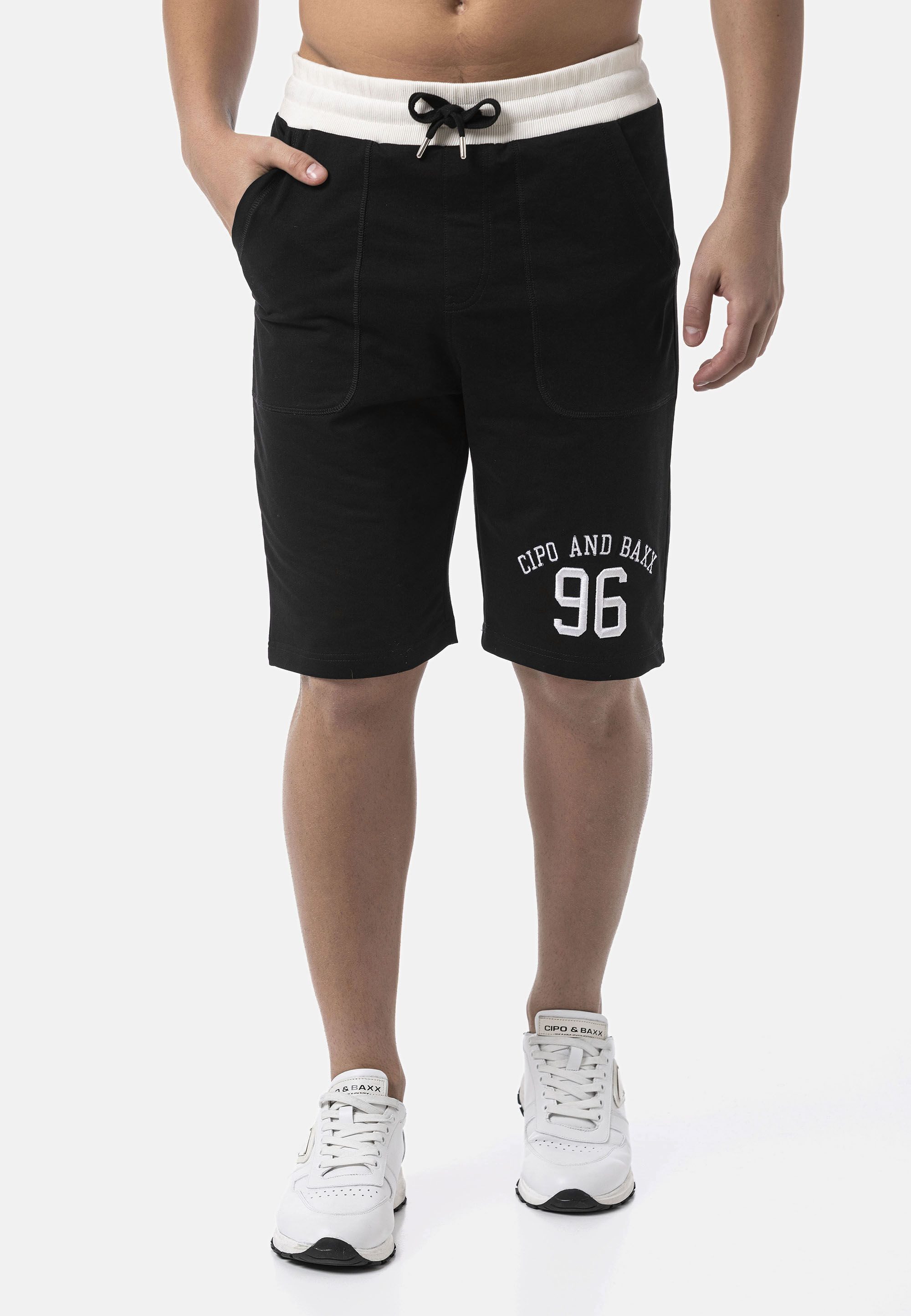 Cipo & Baxx Jogginghose CK300 elastischer Bund mit Kordelzug