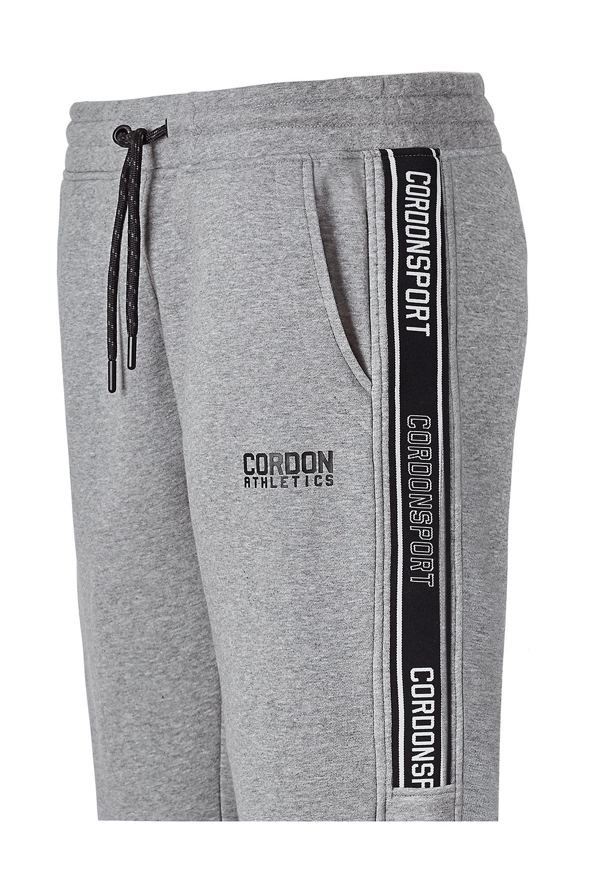 Cordon Sport 15 040 grey King melange (1-tlg) Sweatpants