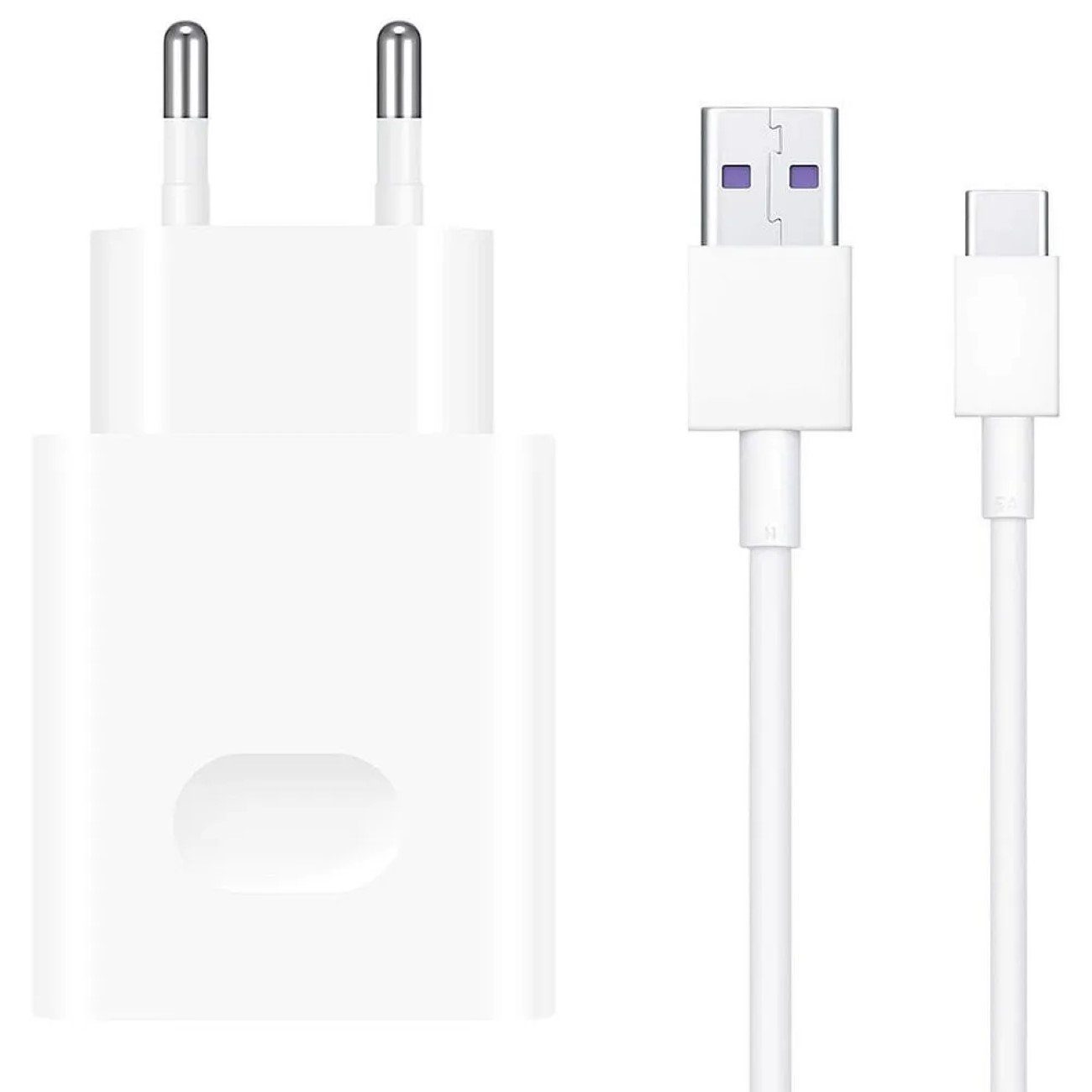 Huawei Original - NETZLADEKABEL CP404B Super Charge 22,5W mit Kabel 100 cm Smartphone-Ladegerät