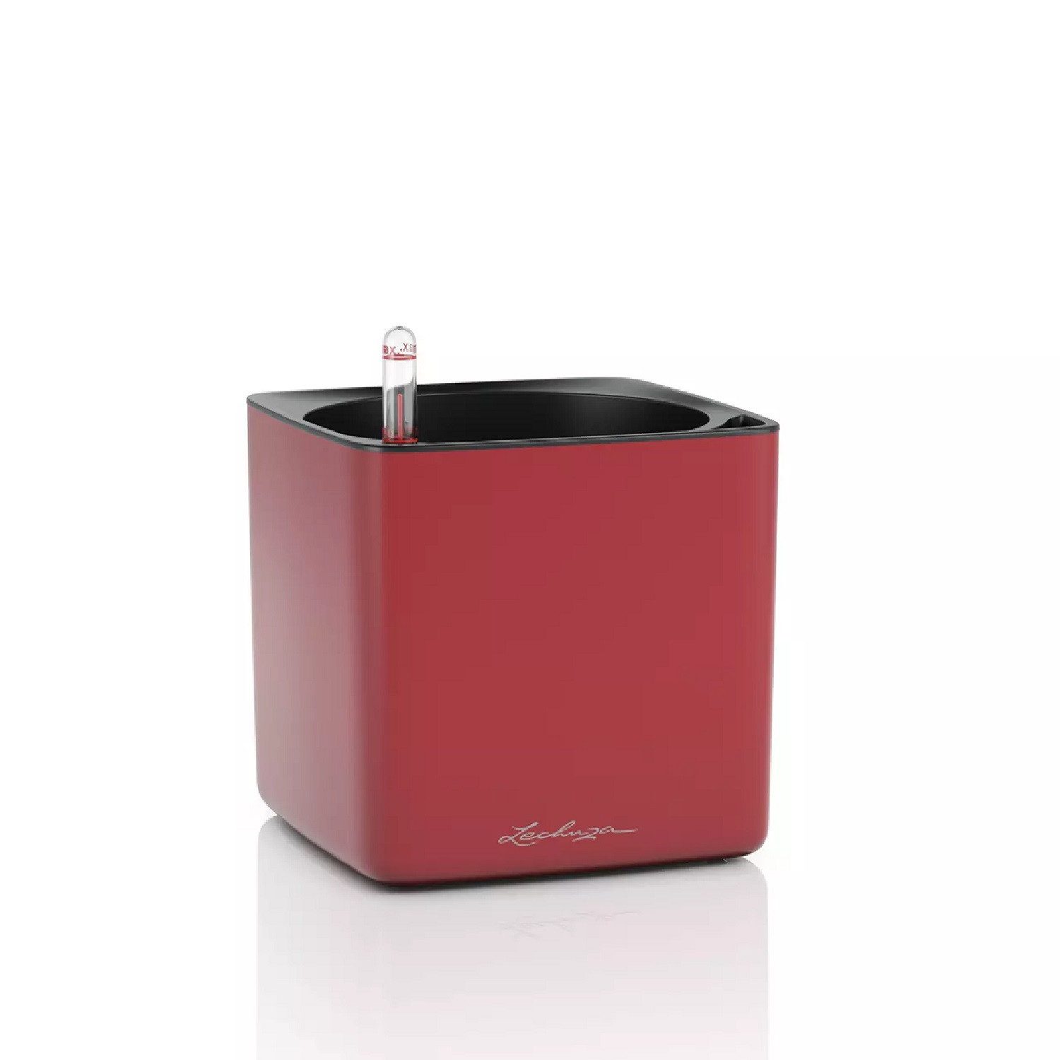 Lechuza® Kräutertopf Cube Premium 16 scarlet rot matt