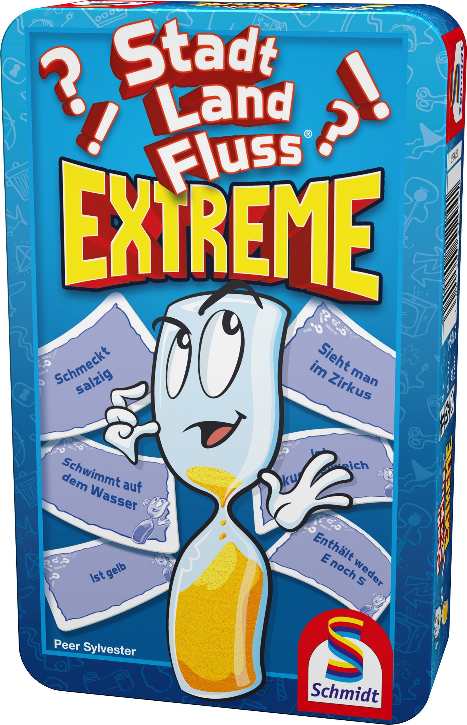 Schmidt Spiele Spiel Stadt Land Fluss Extreme Metalldose