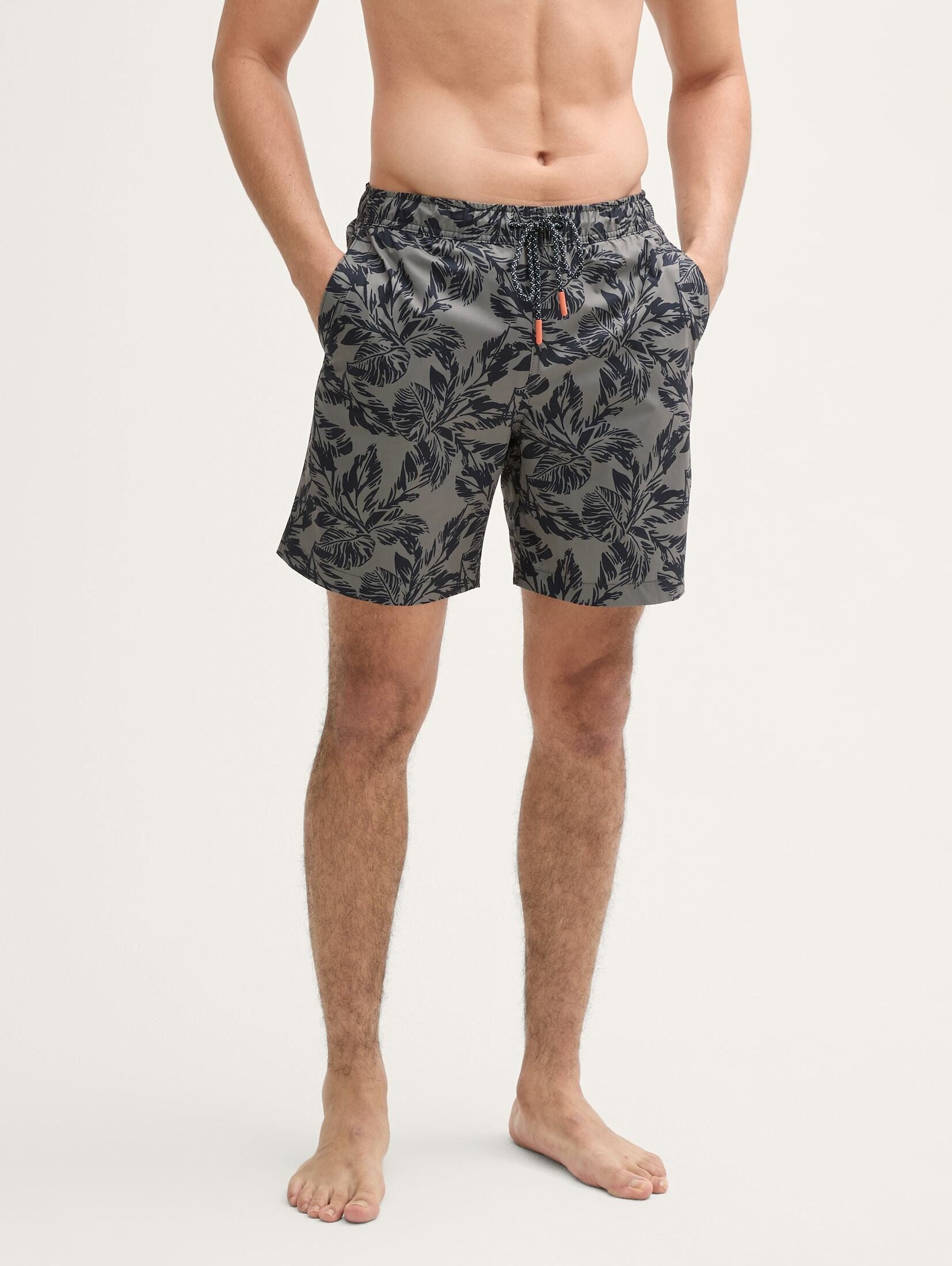 TOM TAILOR Badehose Badeshorts mit Print günstig online kaufen