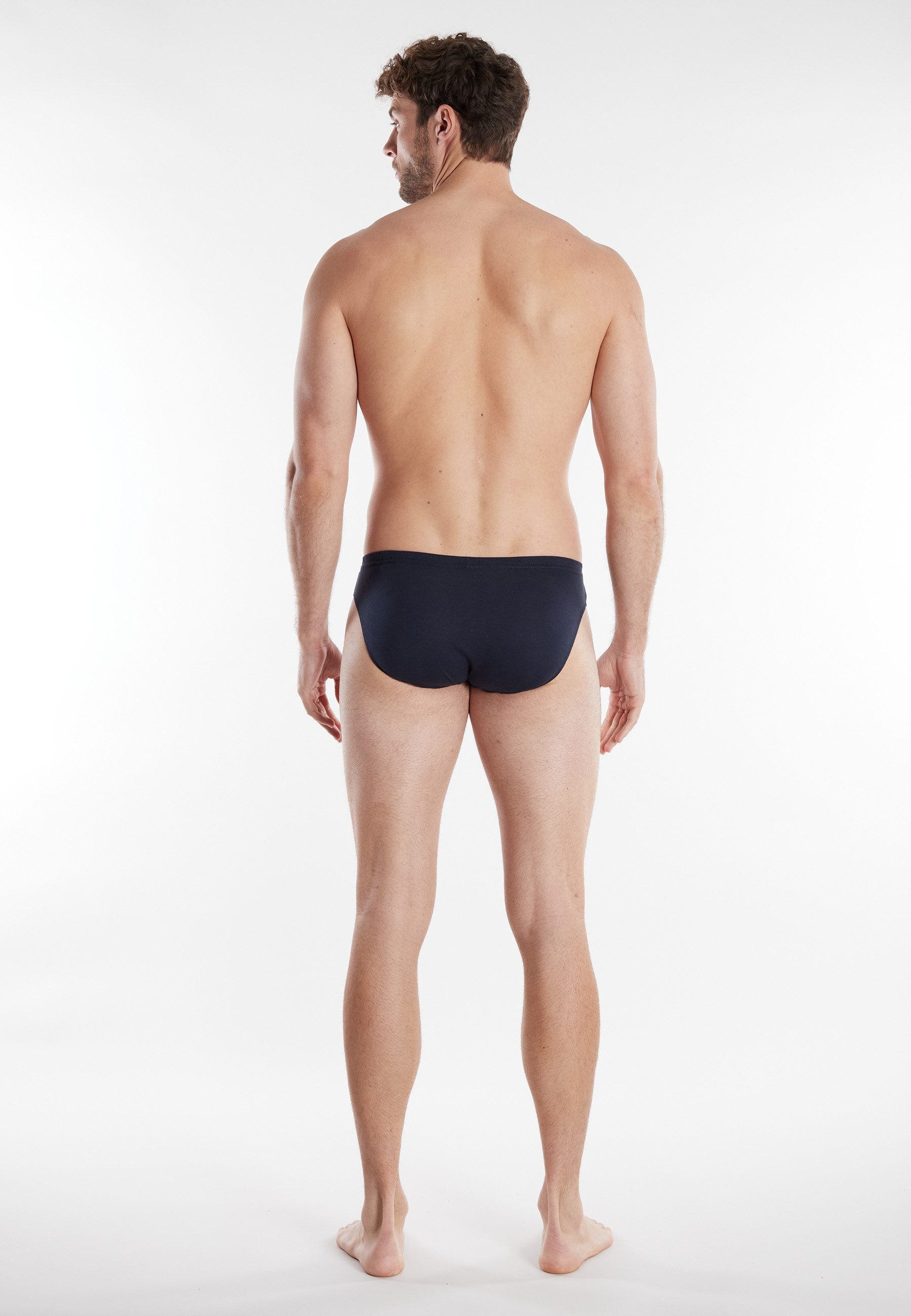 TOM TAILOR Slip TOM TAILOR Herren Slip blau uni 7er Pack (7-St)