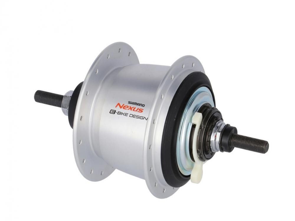 Shimano Laufrad Shimano Nexus SG-C7000-5 Hinterradnabe 5-Gang V-Brake 32 Loch silber -