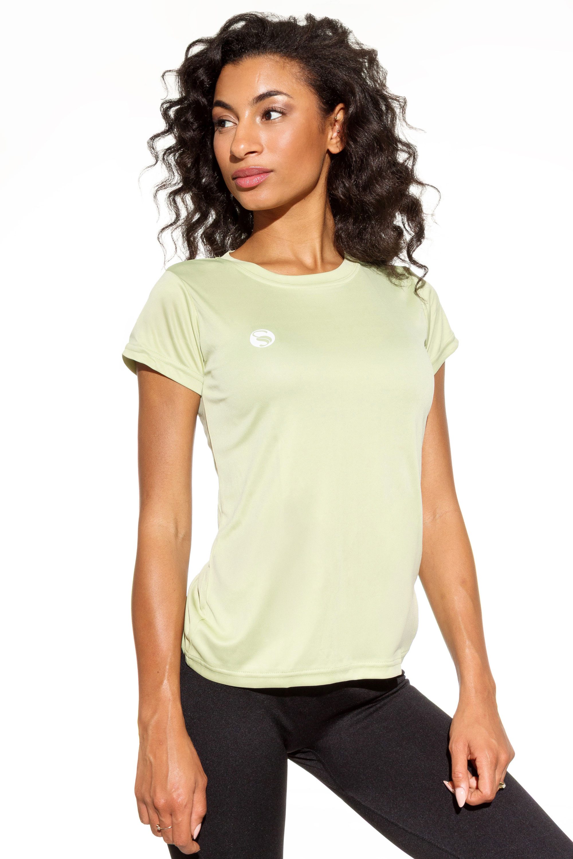 Laufshirt Leichtes Damen Sport T-Shirt "Light Breeze" Kurzarm Trainigsshirt