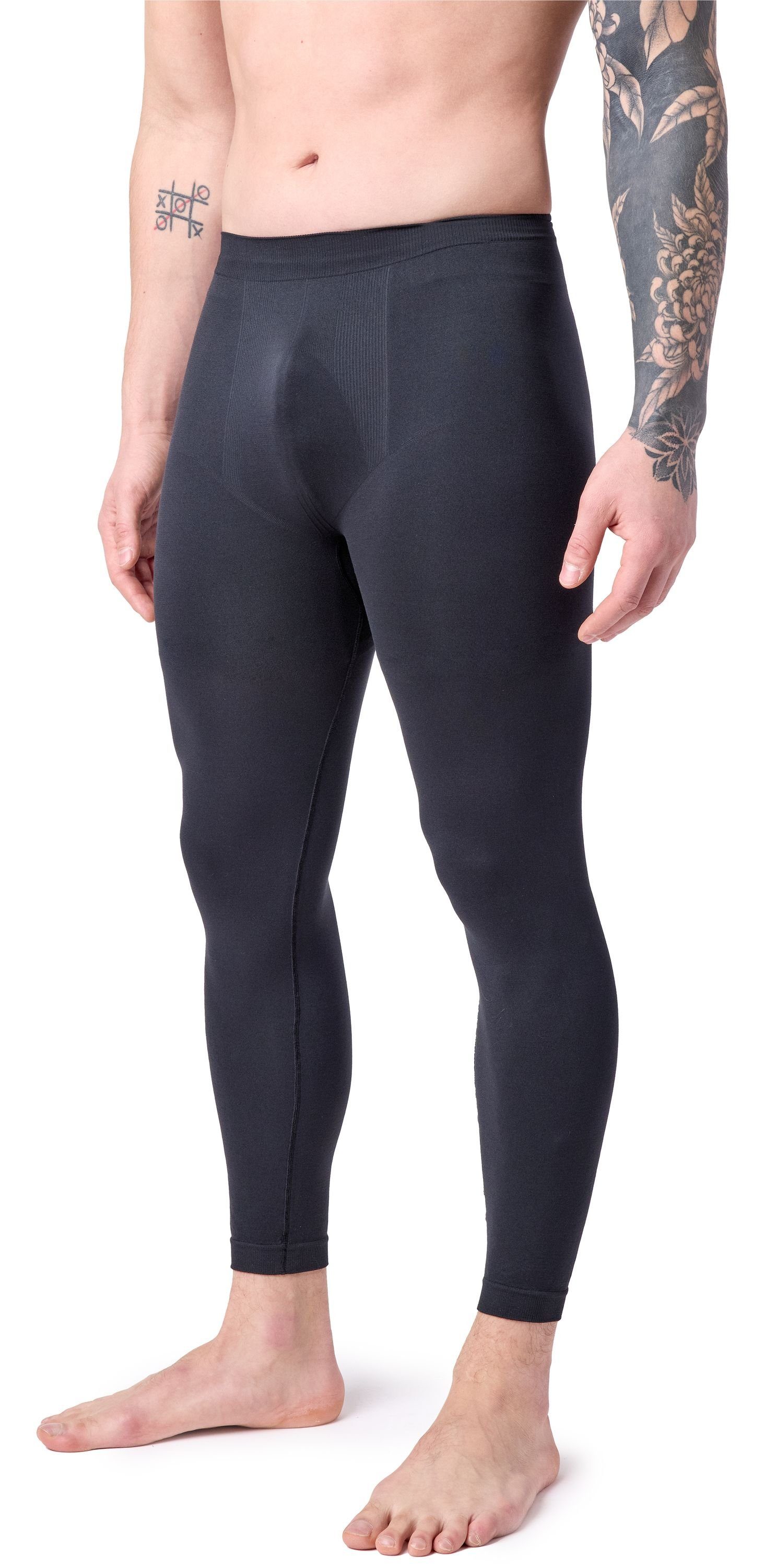 Funktionsunterhose Lange Unterhosen Herren für Winter Sport Ski Outdoor LA40-260-TMPM
