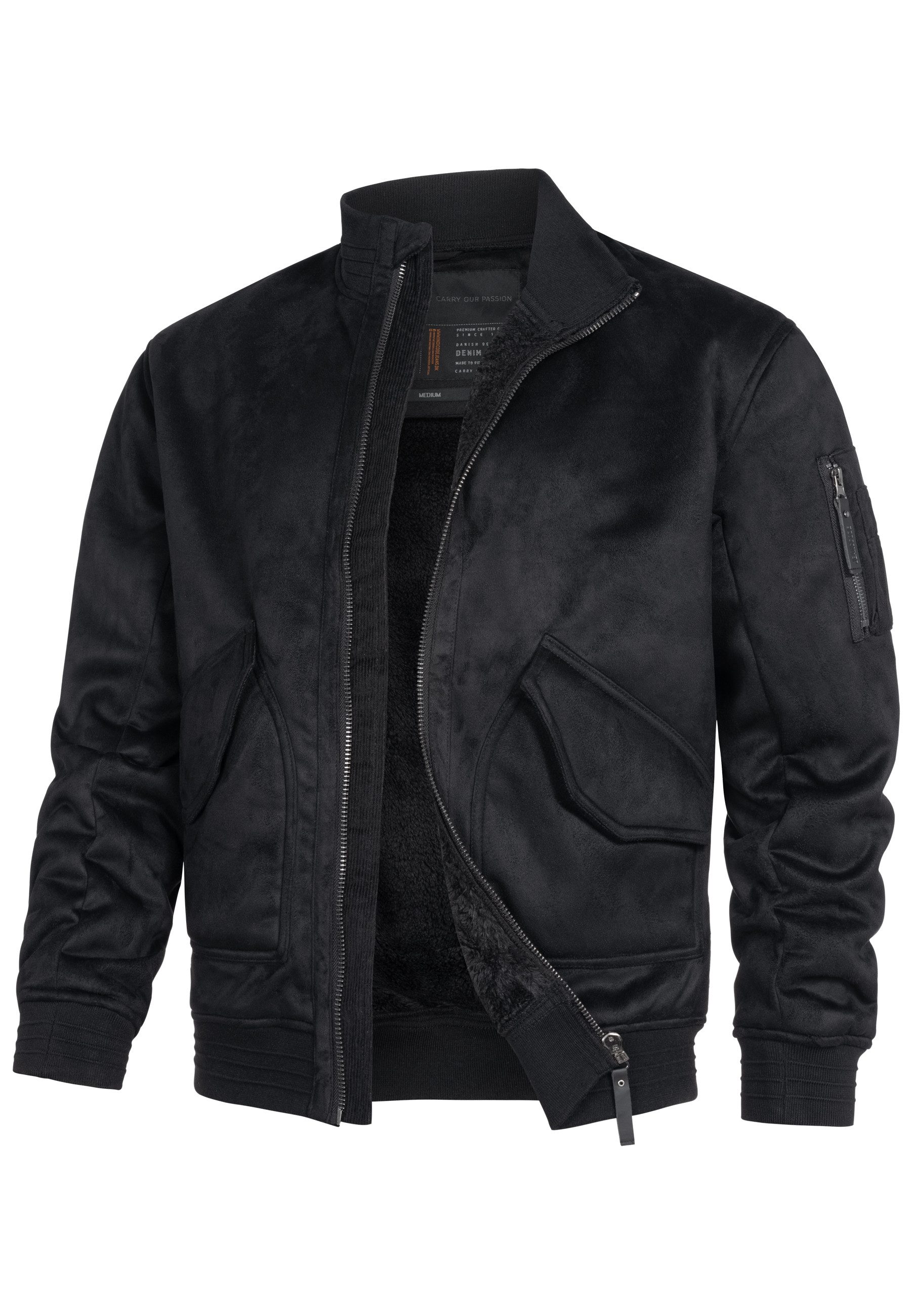 Indicode Lederimitatjacke Herren INFrosco Übergangsjacke Herrenjacke mit kl günstig online kaufen