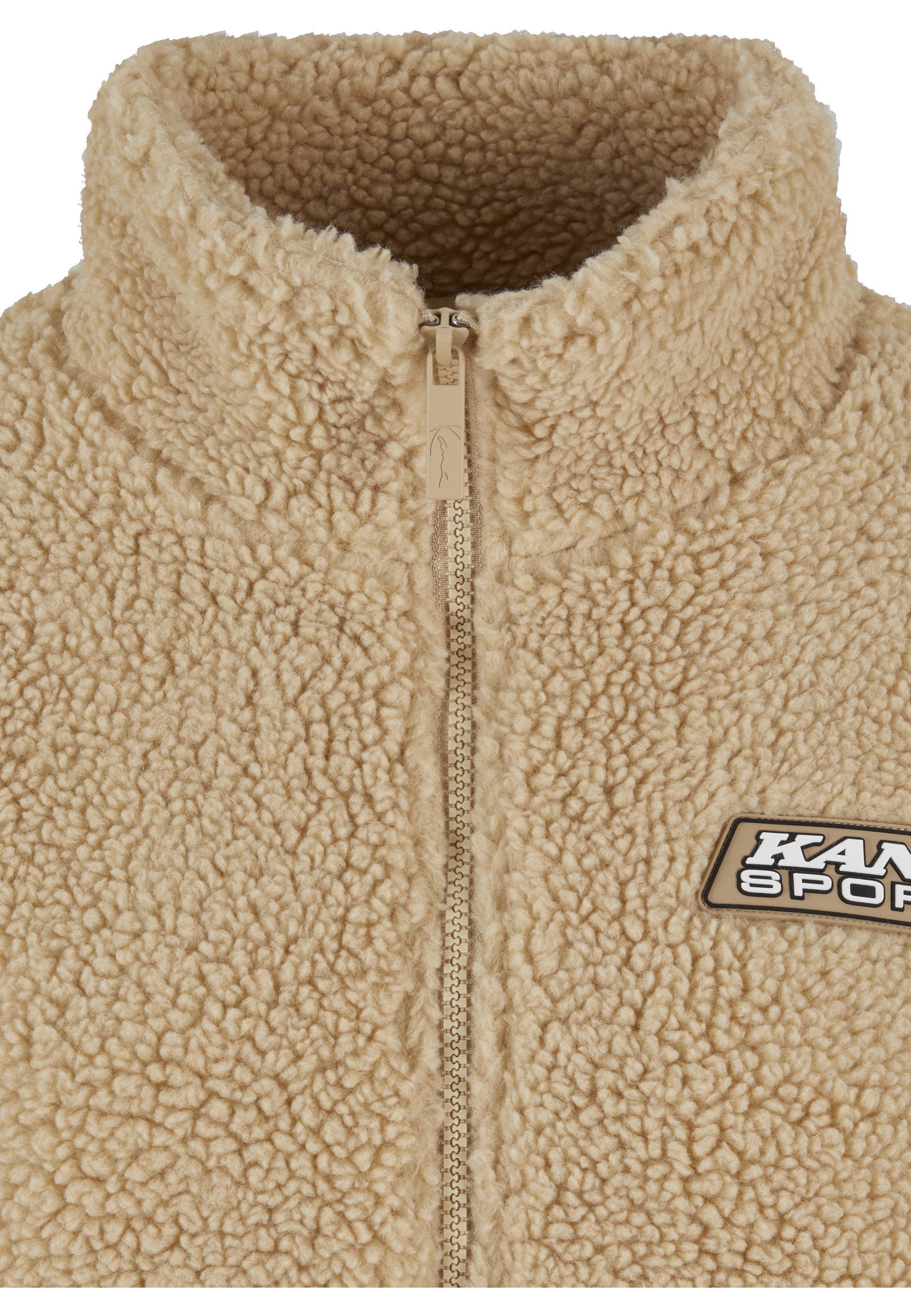 Karl Kani Trainingsjacke Karl Kani Karl Kani Sport Patch Teddy Block Trackjacket (1-St)