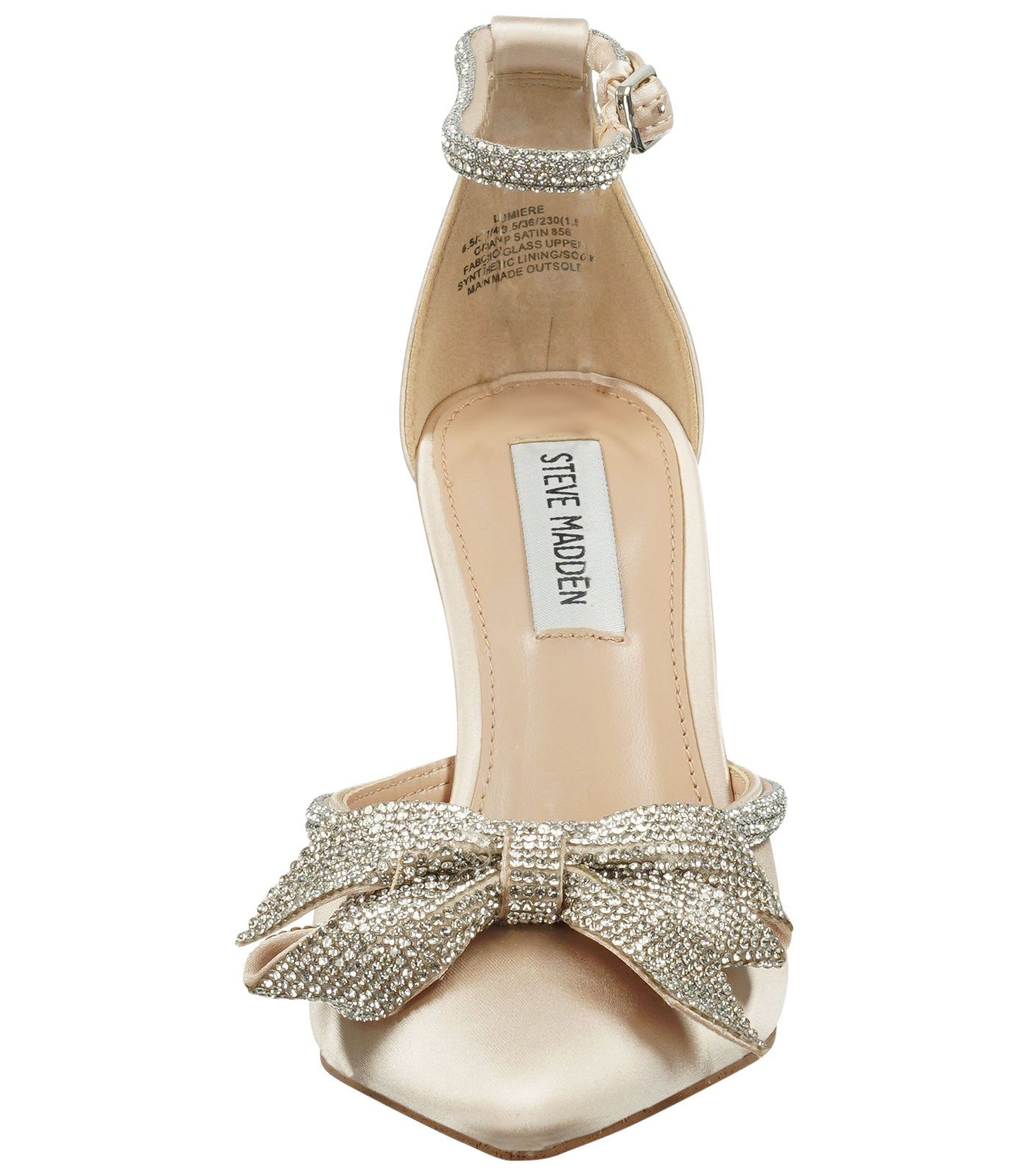 Textil Champagner High-Heel-Sandalette STEVE MADDEN Sandalen