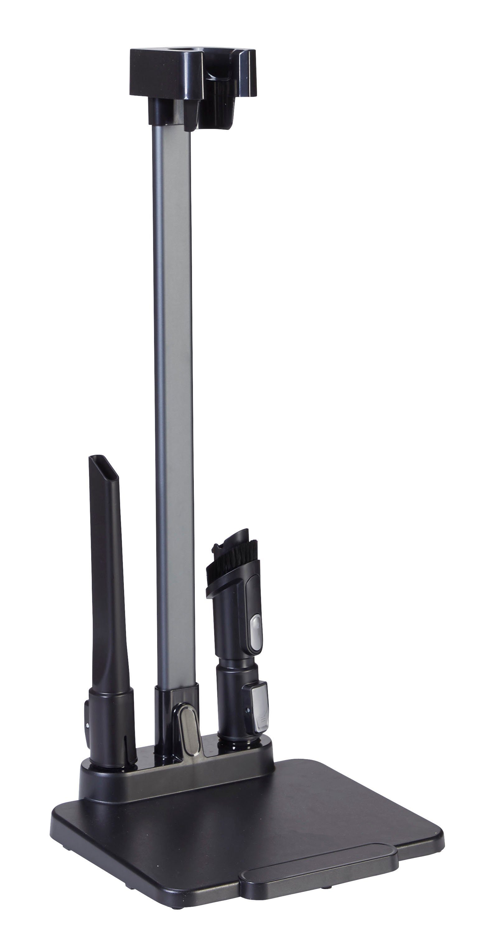 Hanseatic Akku-Stielstaubsauger HVS165DBMC Akku Staubsauger, LED Multifunktionsanzeige, 550 W, beutellos, Bodenständer zur Aufbewahrung, LED beleuchtete Bürste