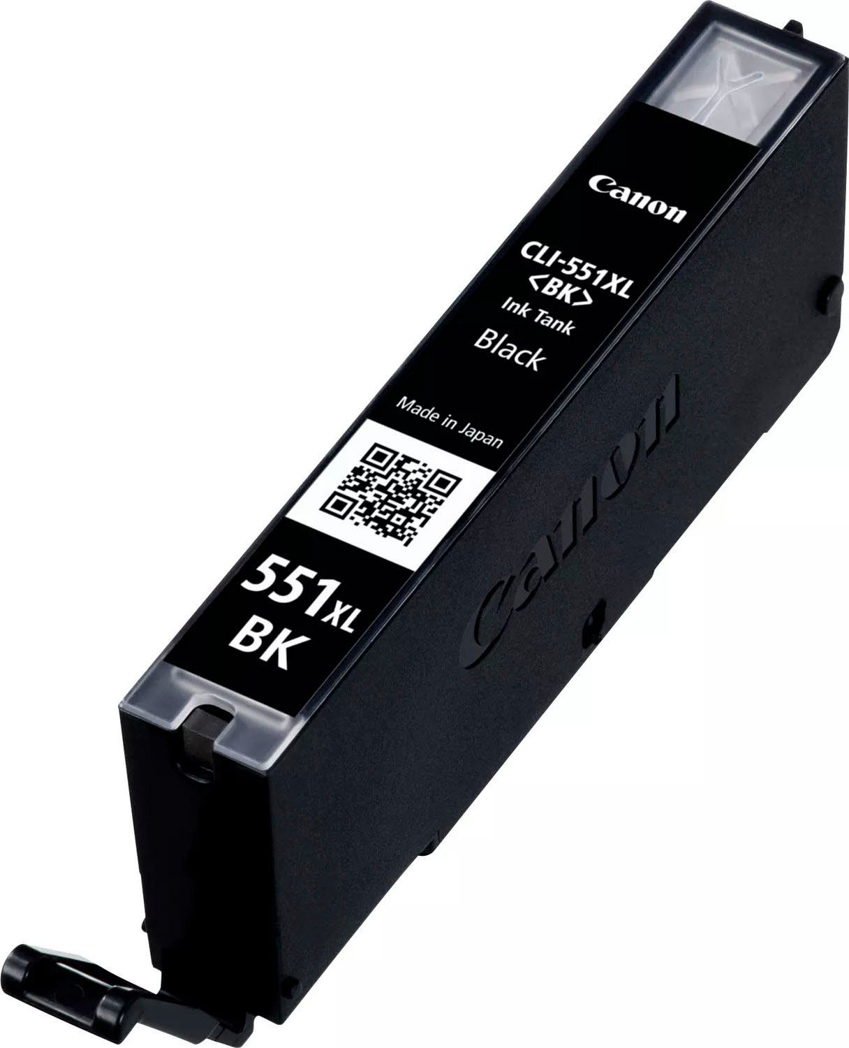 Canon Canon CLI-551XL BK Tintenpatrone (original Druckerpatrone 551 schwarz XL)
