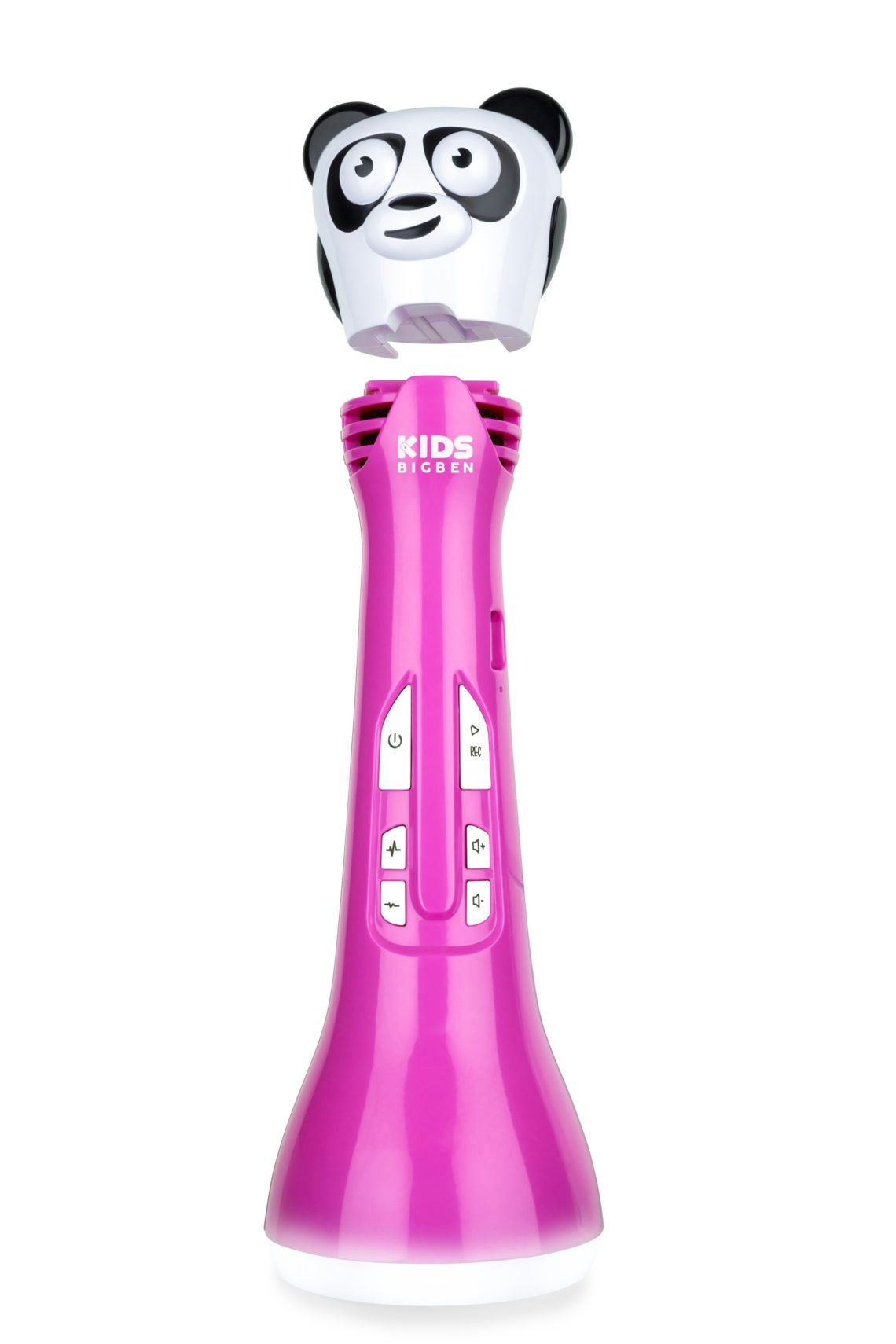 Pink Echo-Modus mit Stimmverzerrer BigBen und KARAOKE, Mikrofon KIDS