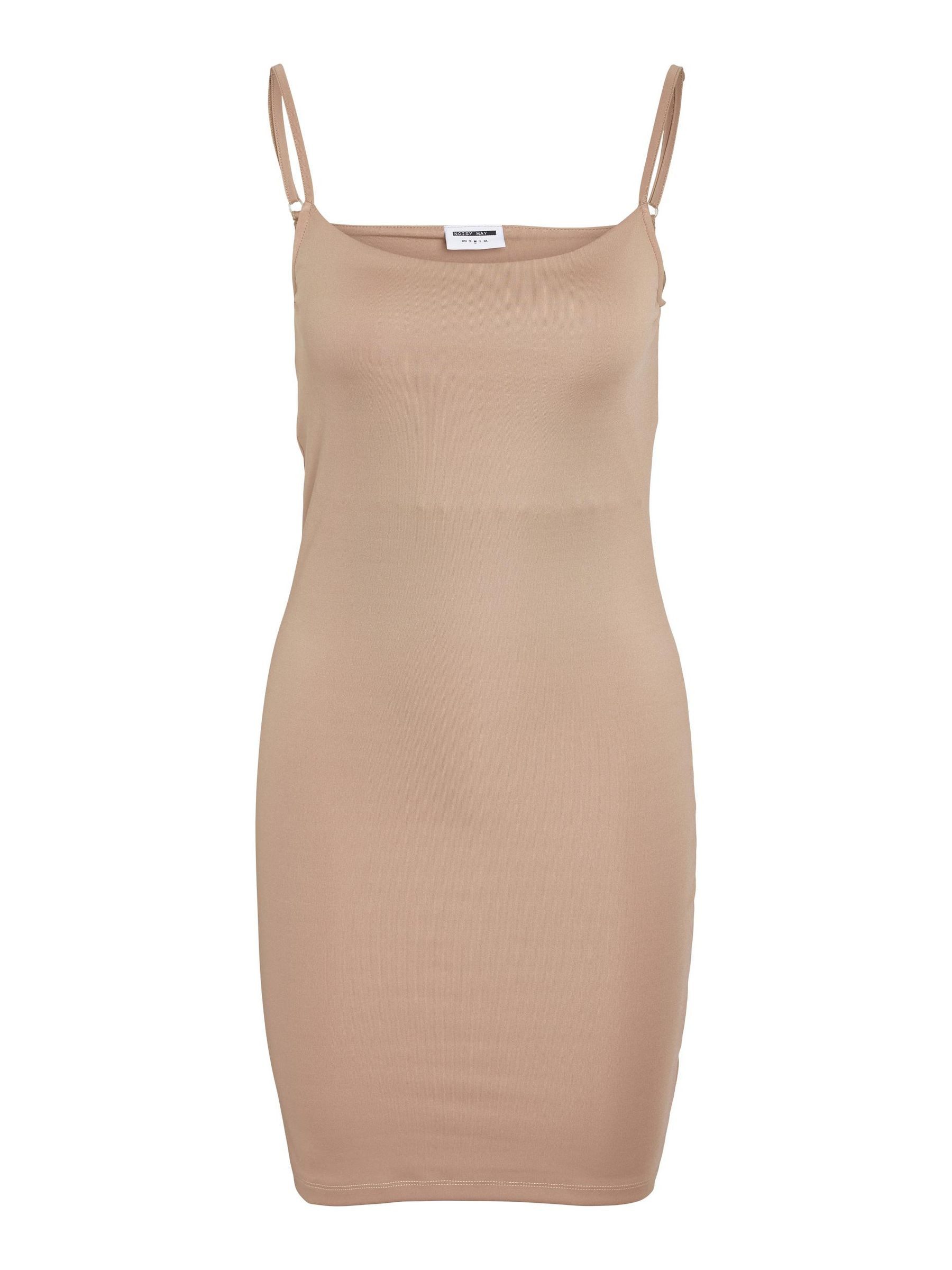 Noisy may Shirtkleid Mini Stretch Enges Slim Fit Dress Ärmellos NMTERESA (lang) NMTERESA S/L STRAP DRESS NOOS